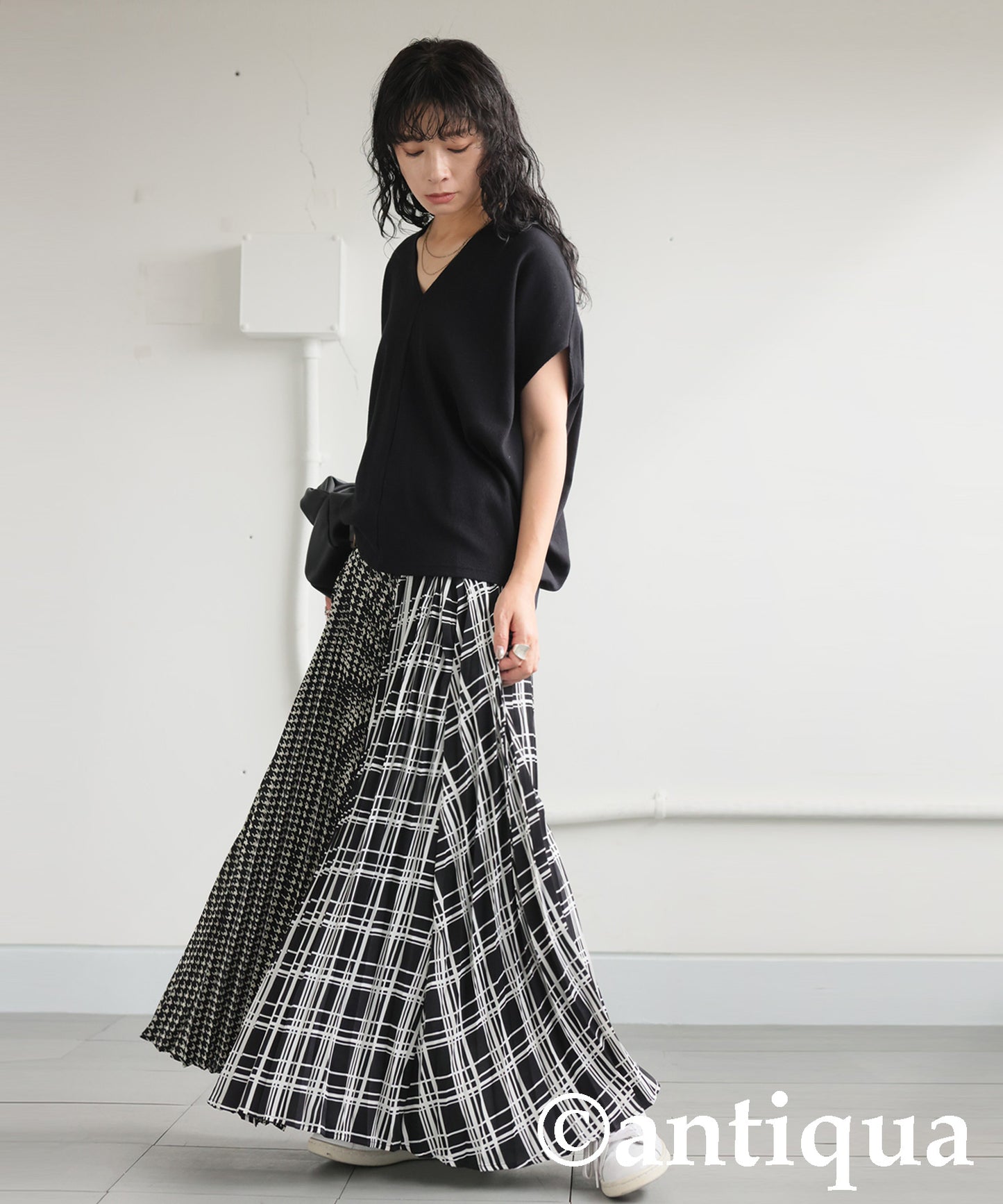 Docking Pleated Skirt Ladies