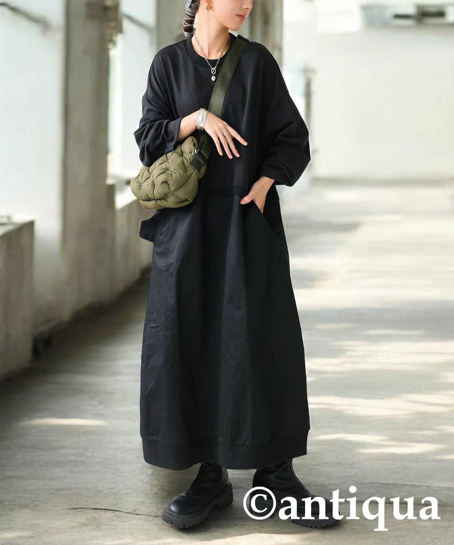 Docking Fleece Dress Ladies