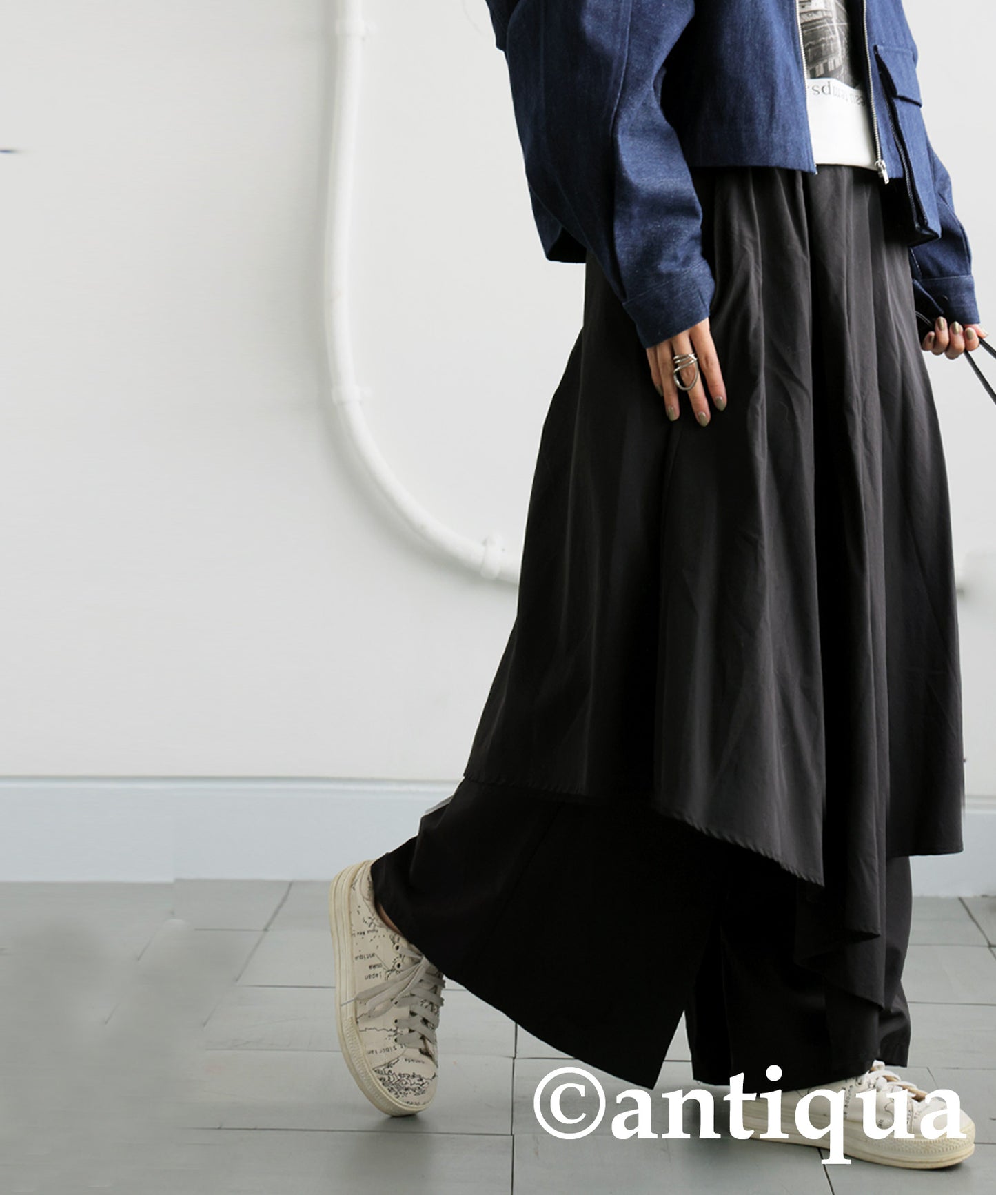 Skirt Style Wide Pants Ladies