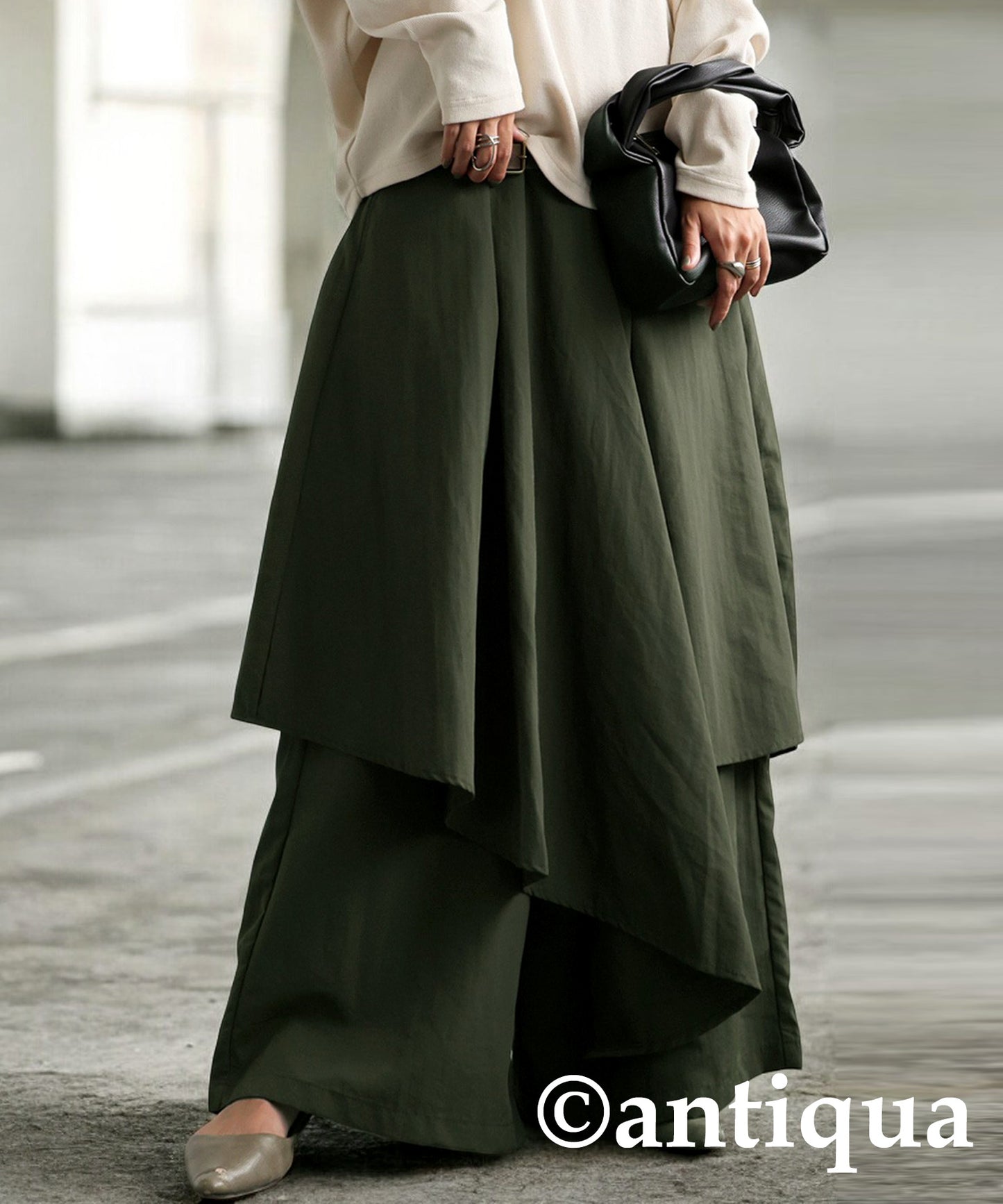 Skirt Style Wide Pants Ladies