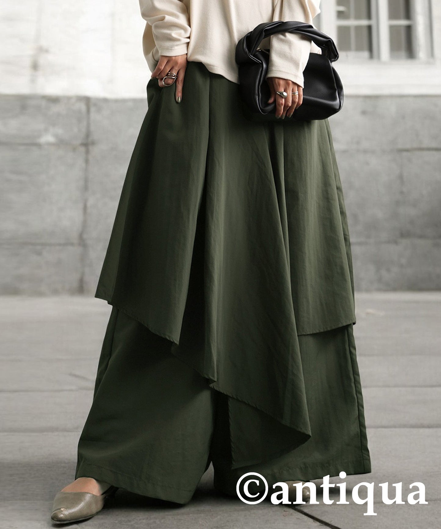 Skirt Style Wide Pants Ladies