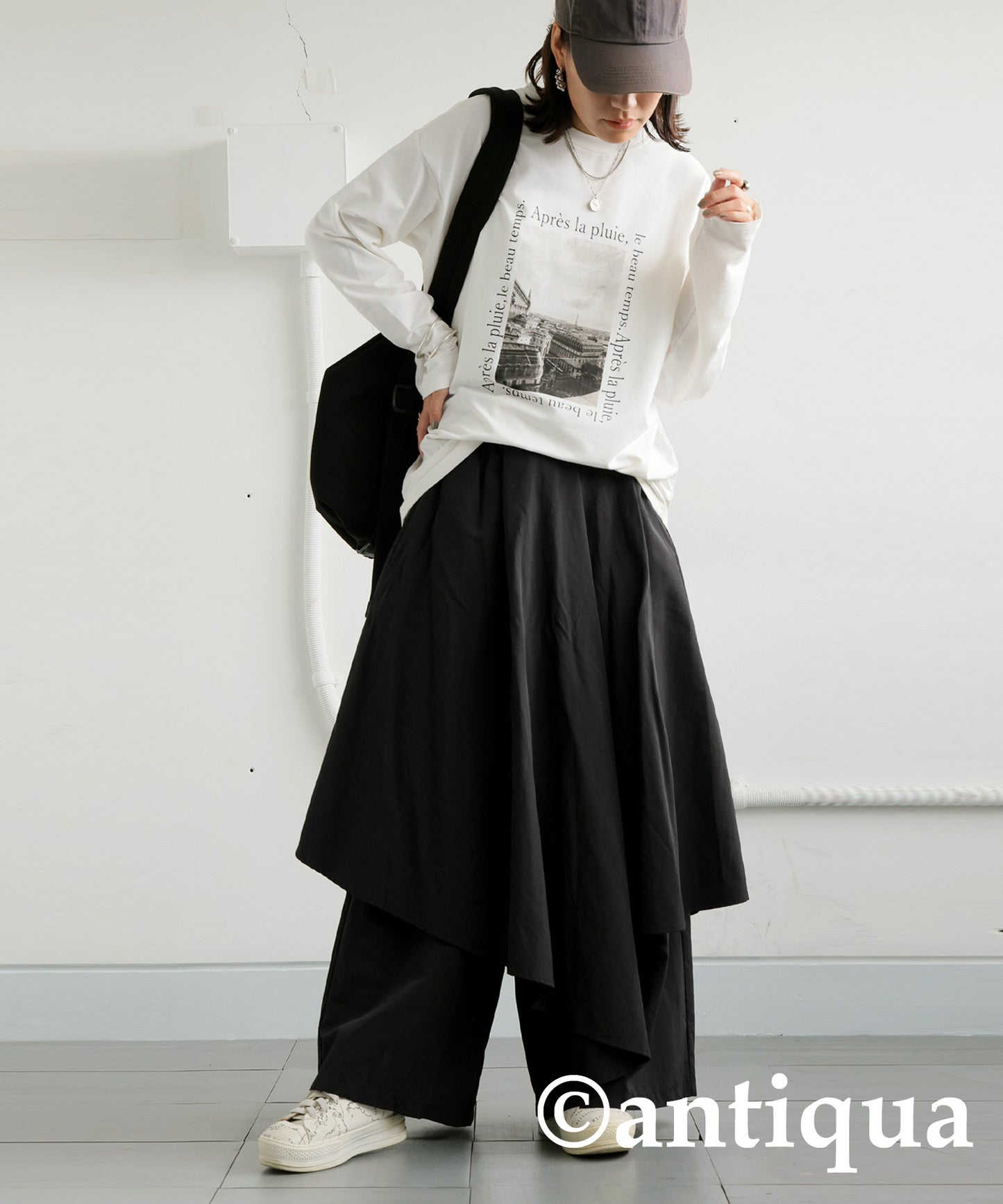 Skirt Style Wide Pants Ladies