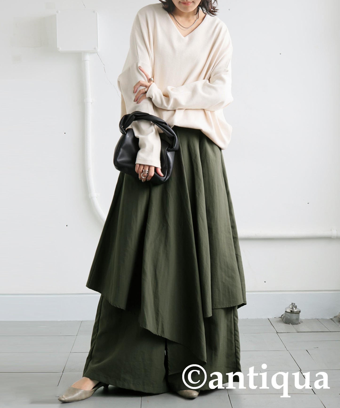 Skirt Style Wide Pants Ladies