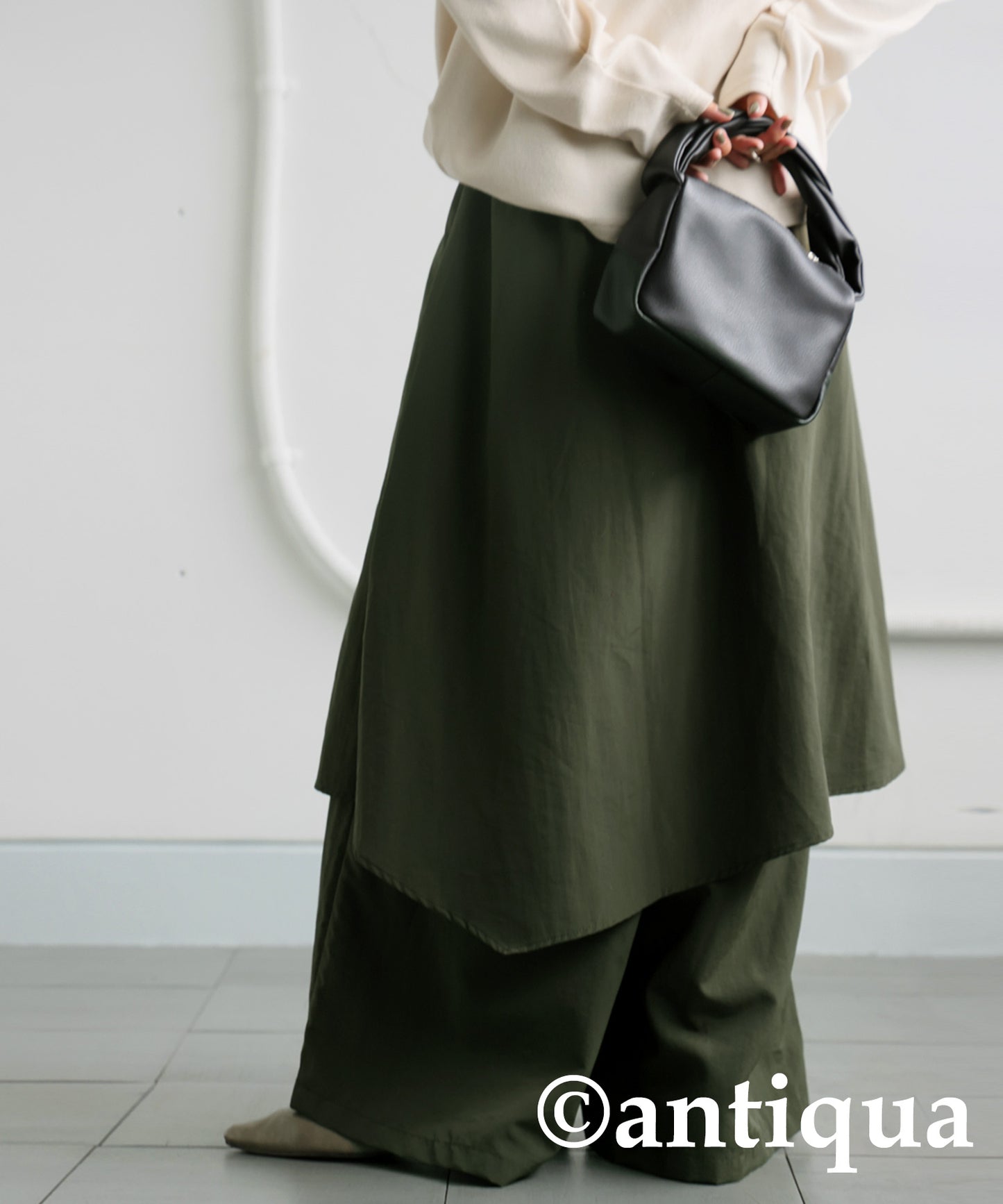 Skirt Style Wide Pants Ladies