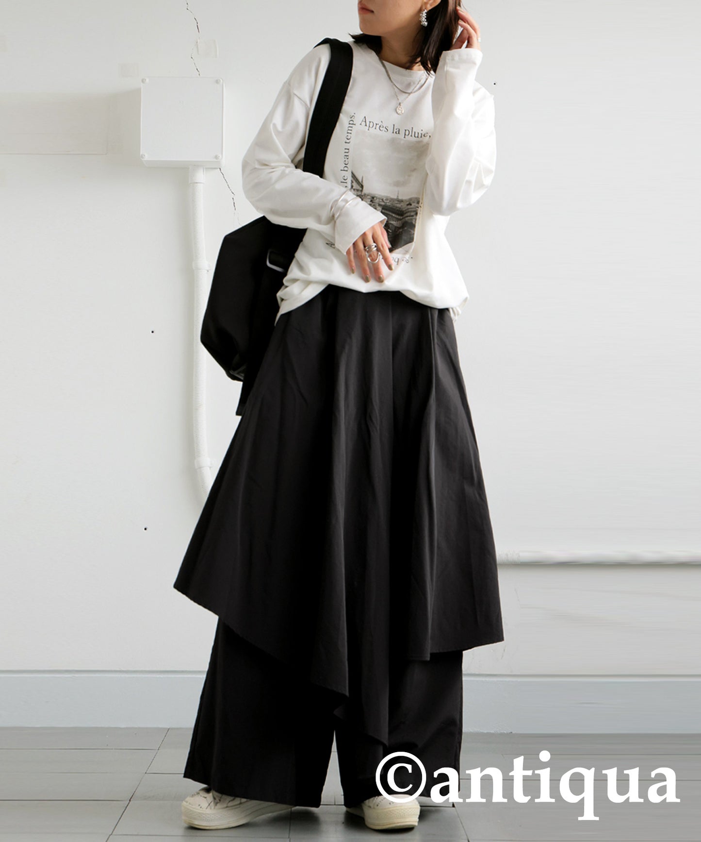 Skirt Style Wide Pants Ladies