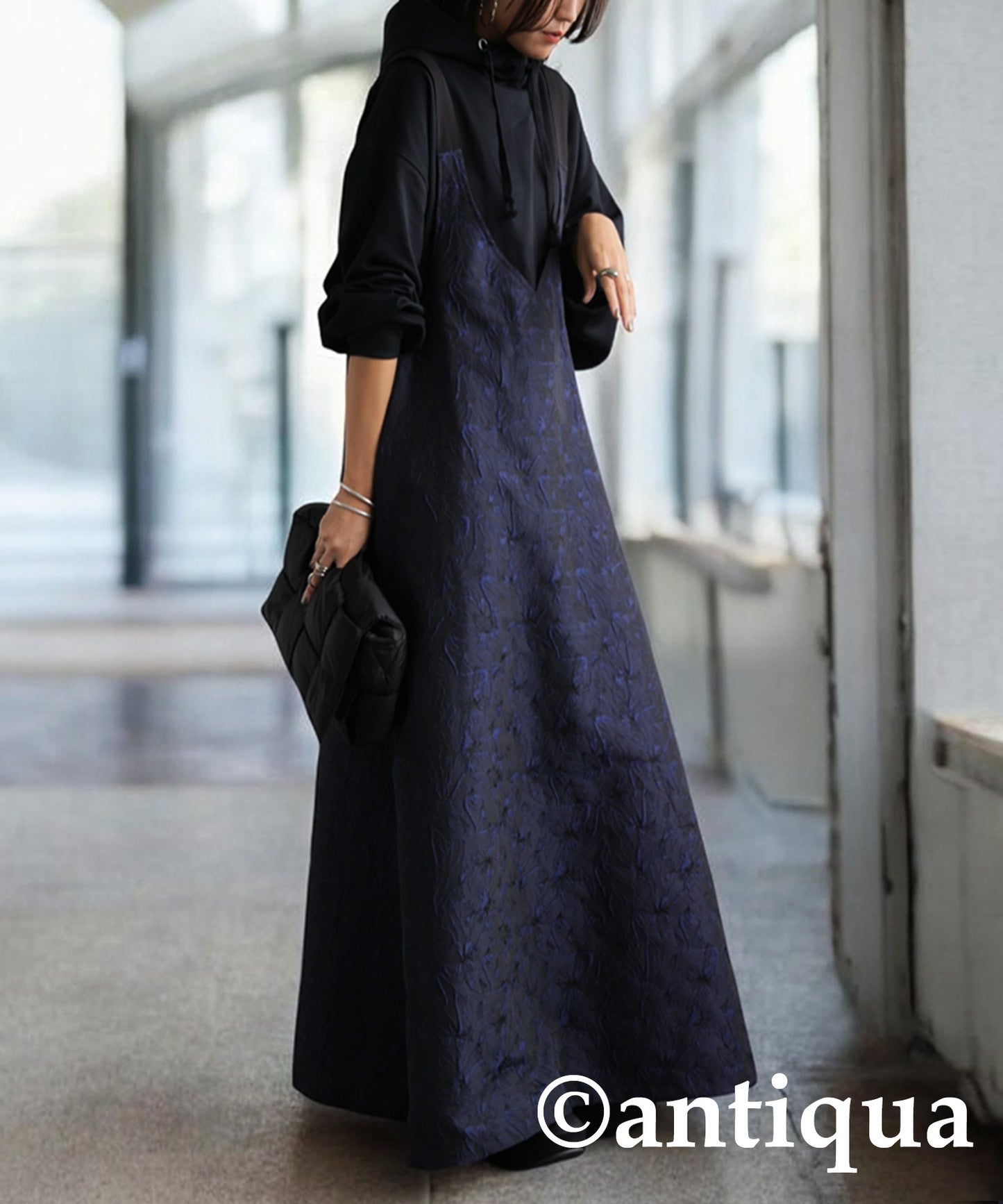 Jacquard A-Line Dress Ladies