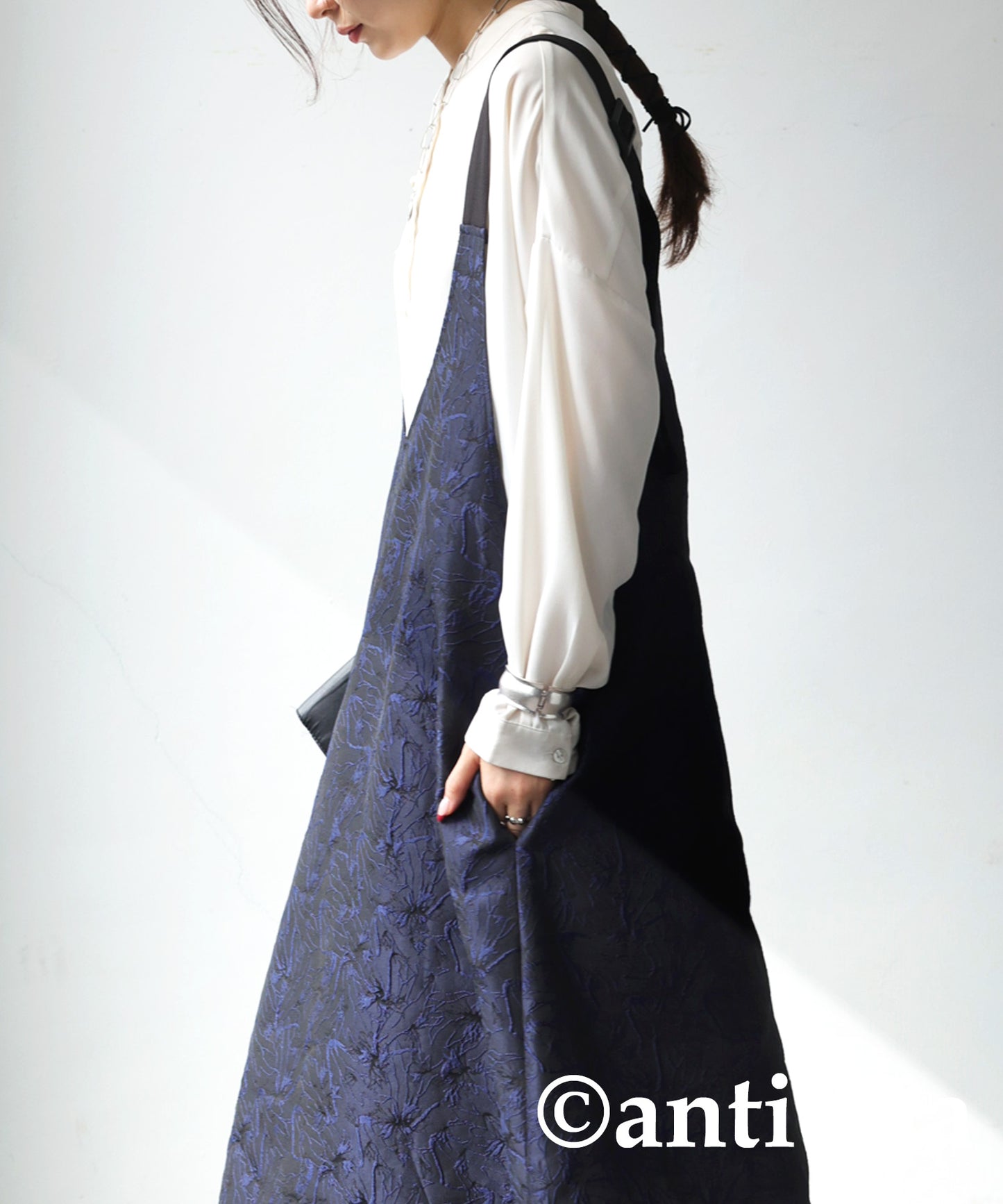 Jacquard A-Line Dress Ladies