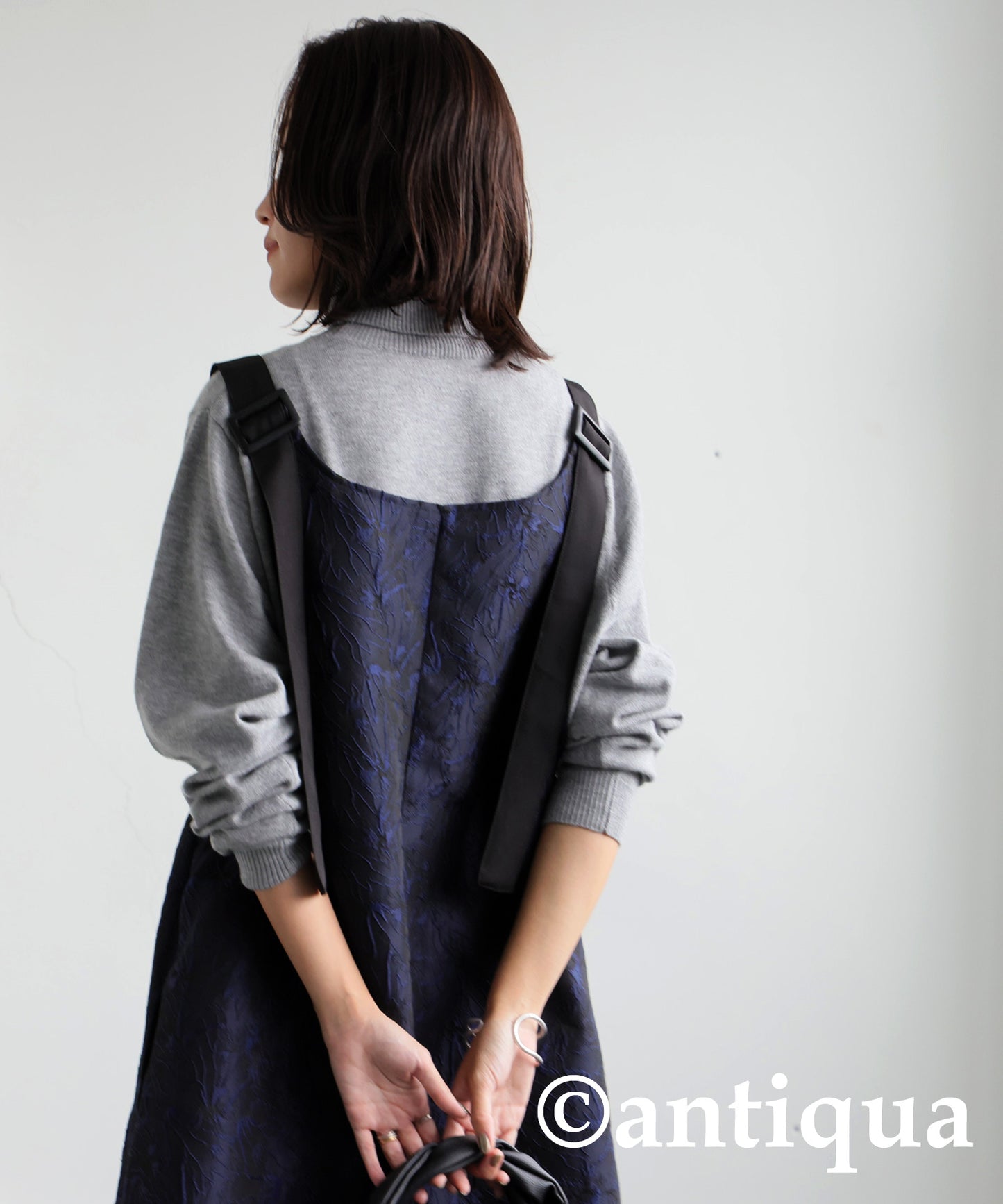 Jacquard A-Line Dress Ladies