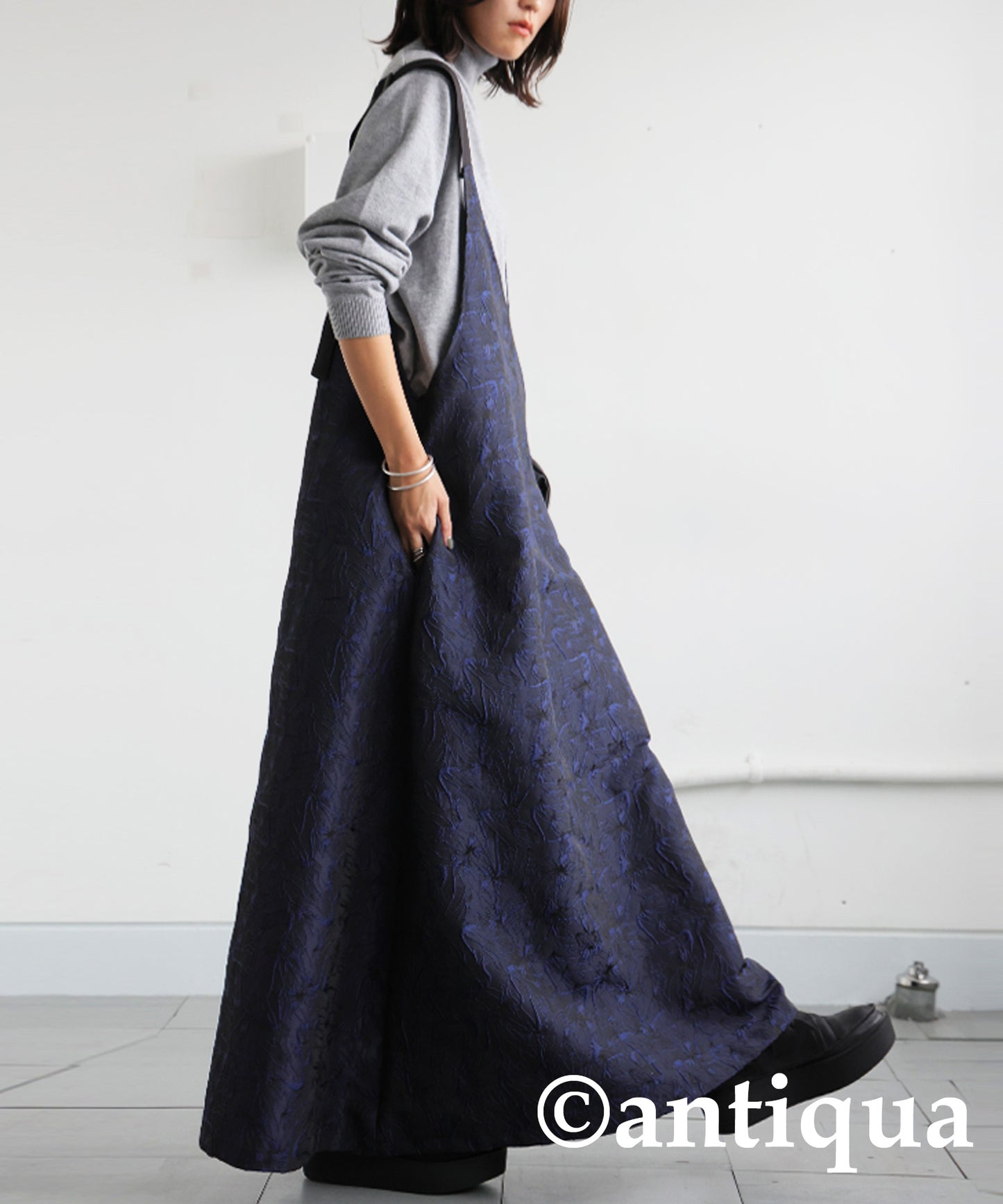 Jacquard A-Line Dress Ladies