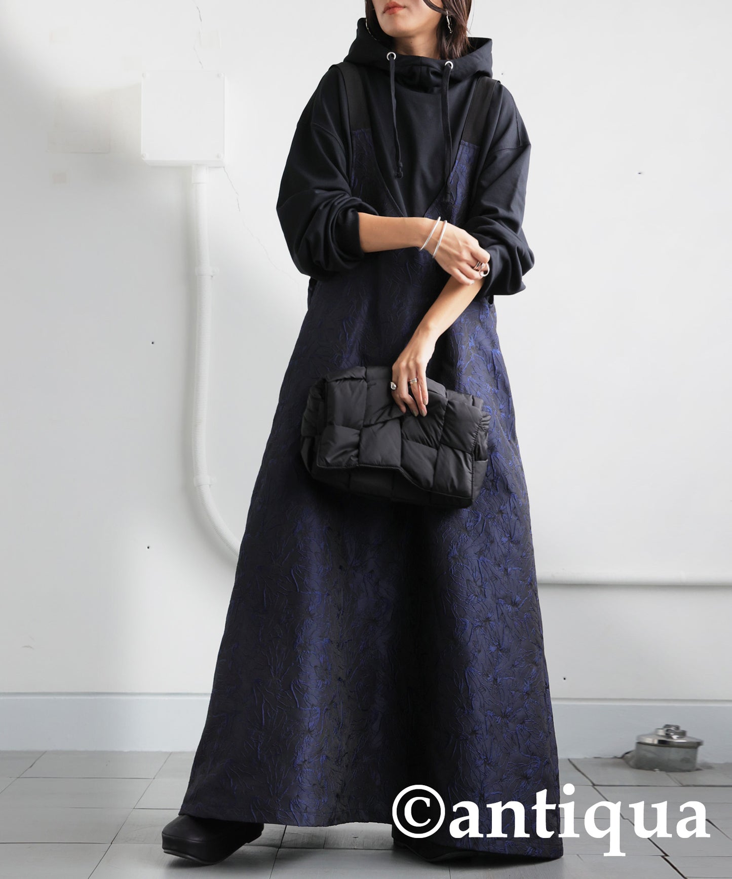 Jacquard A-Line Dress Ladies