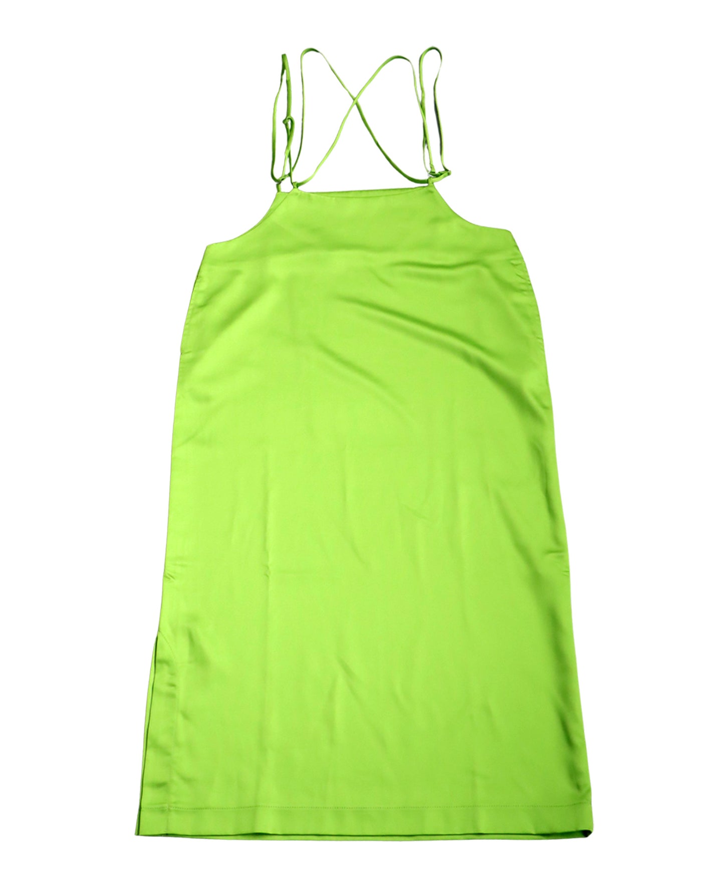 Glossy Overalls Skirt Ladies