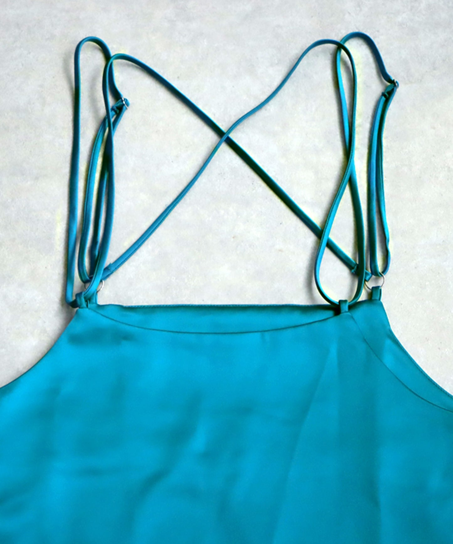 Glossy Overalls Skirt Ladies