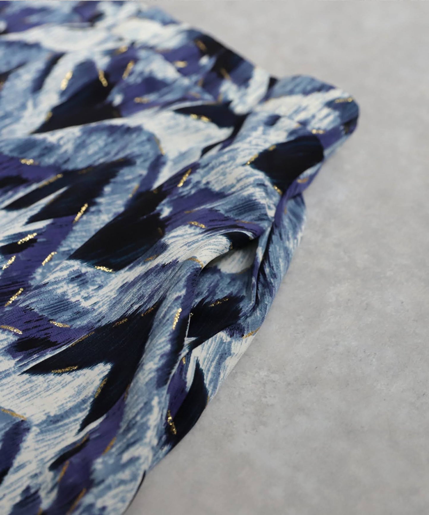 Ladies Art Pattern Flared Skirt