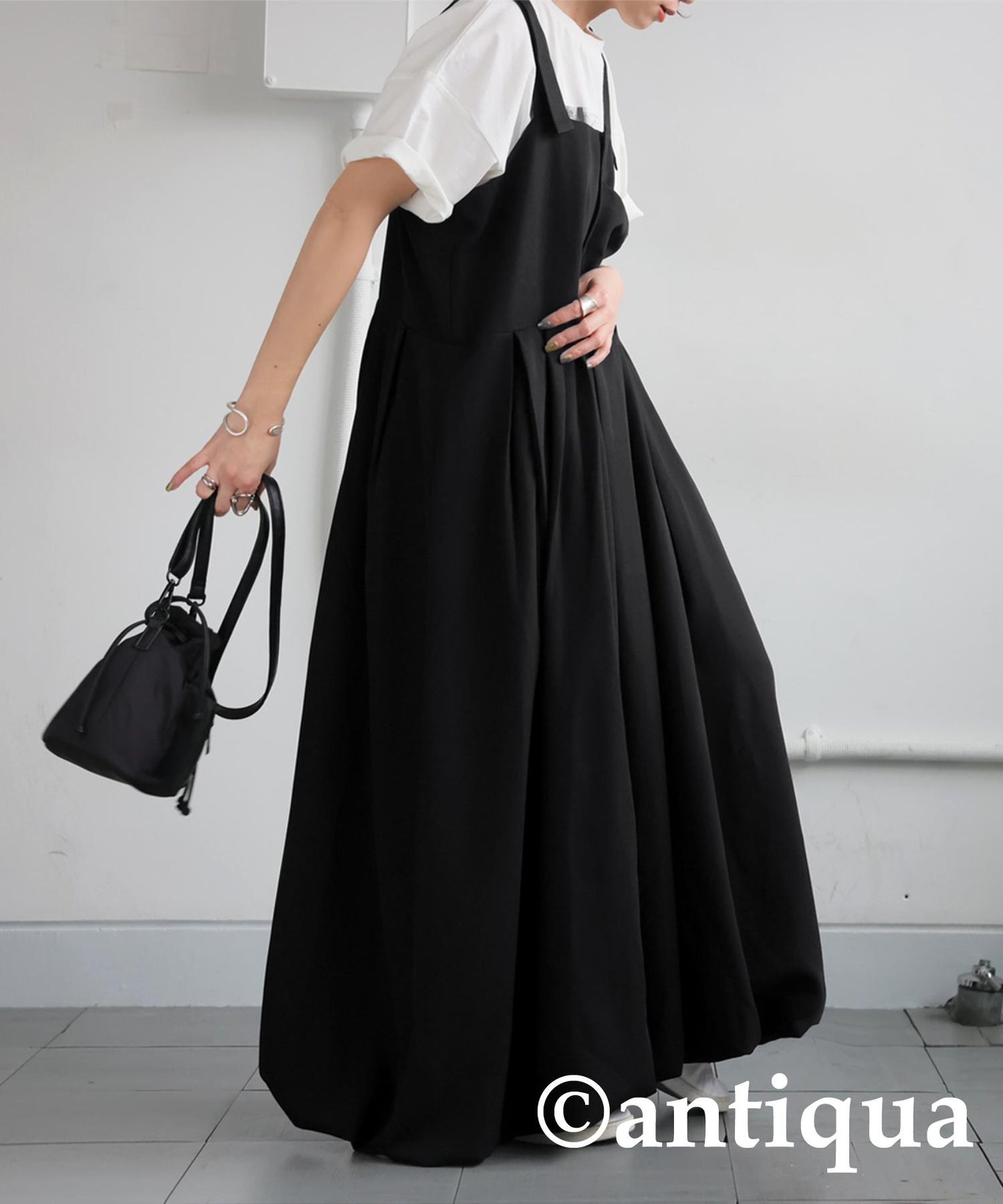 Balloon Skirt Overalls Ladies