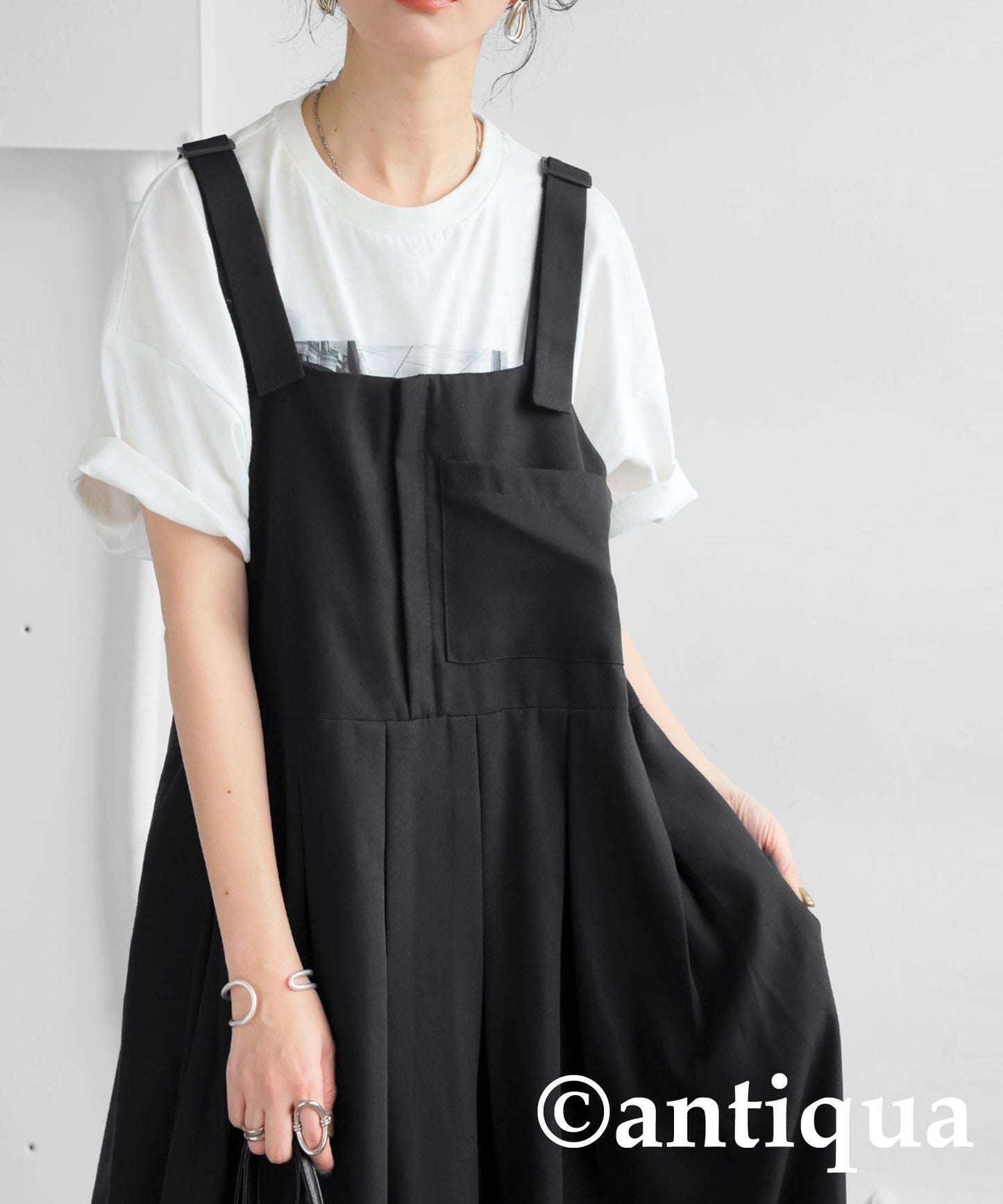 Balloon Skirt Overalls Ladies