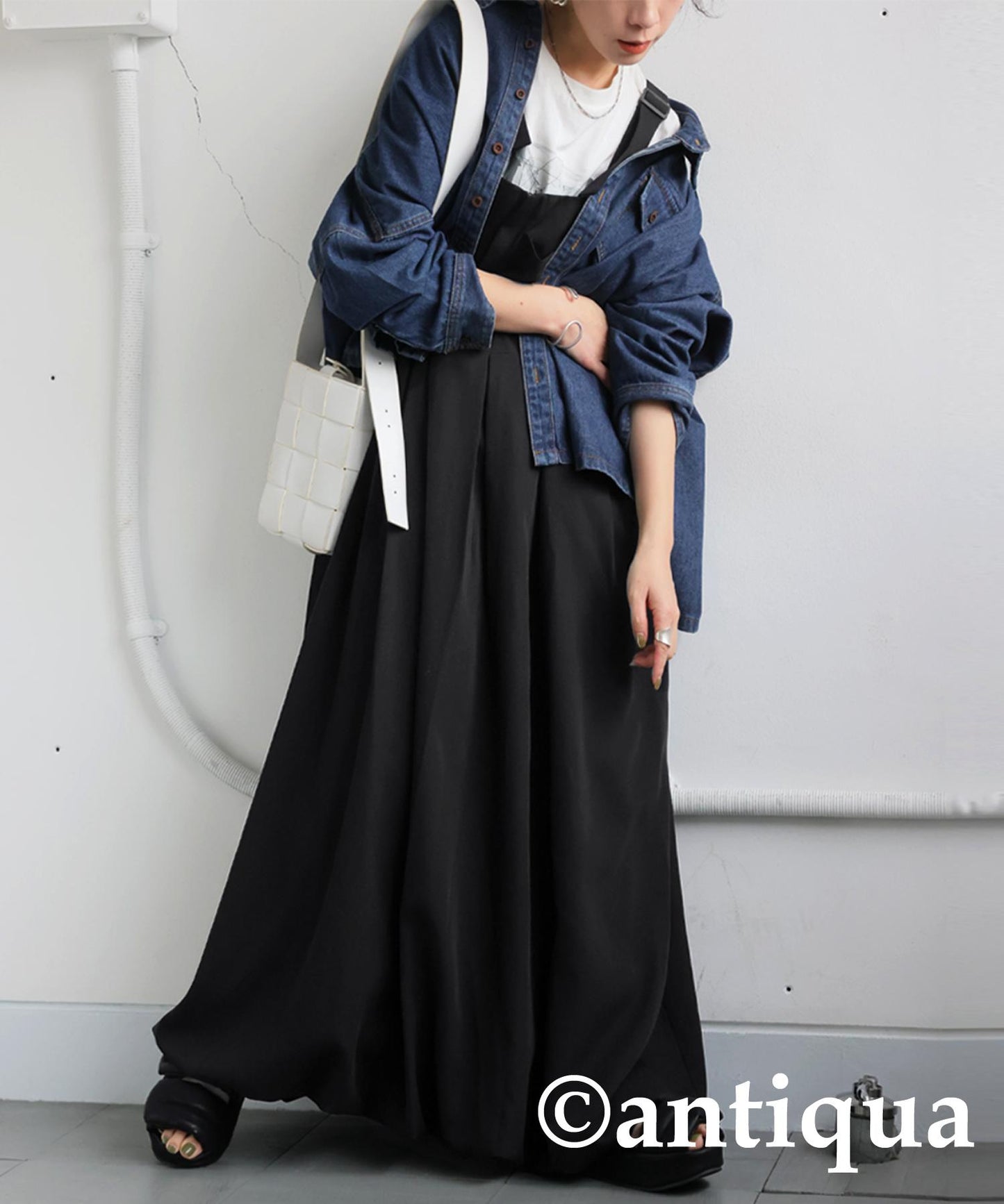 Balloon Skirt Overalls Ladies