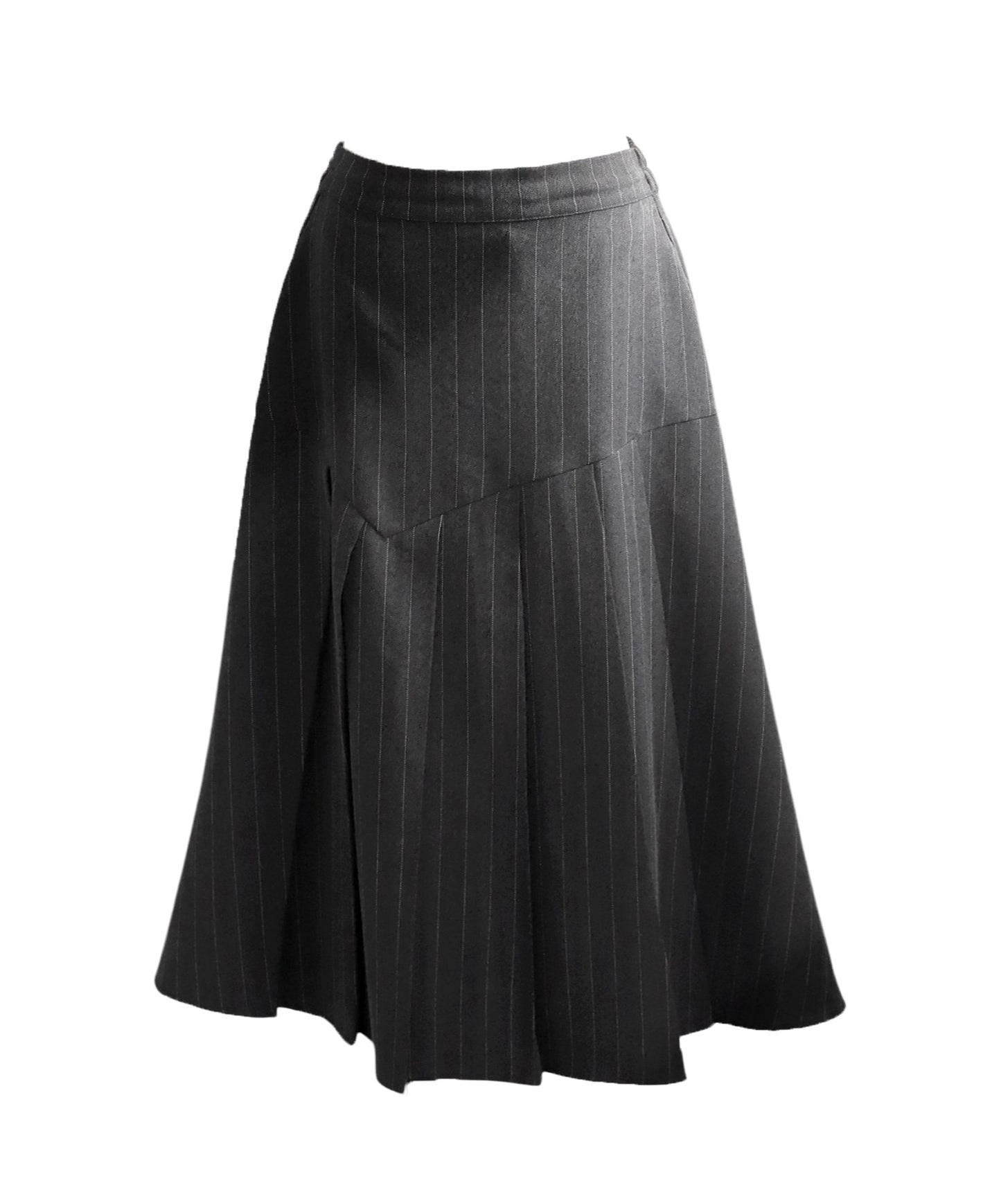 Pinstripe Tuck Skirt Ladies