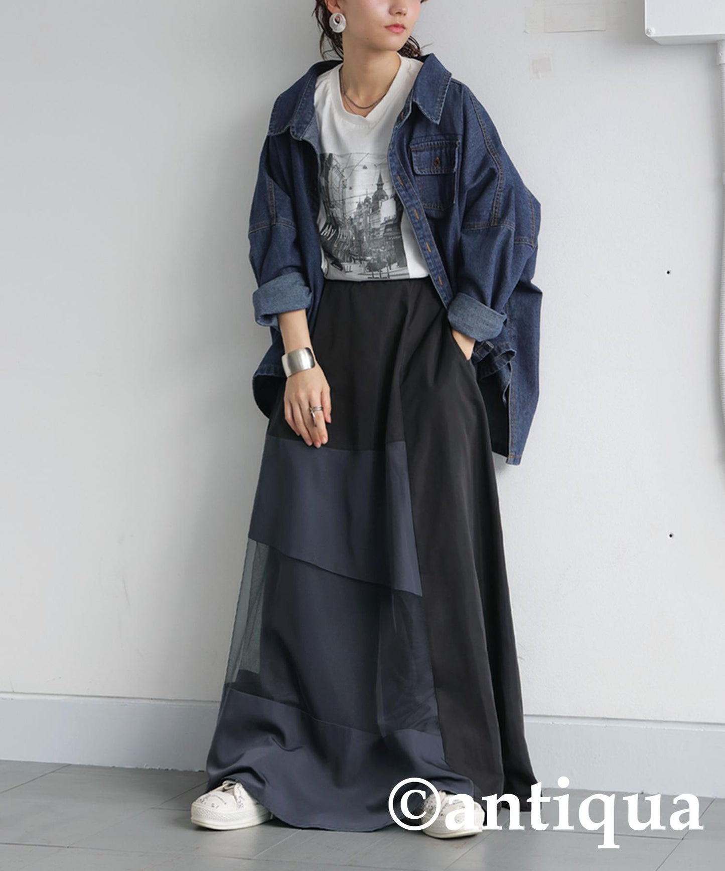 Design Sheer Skirt Ladies