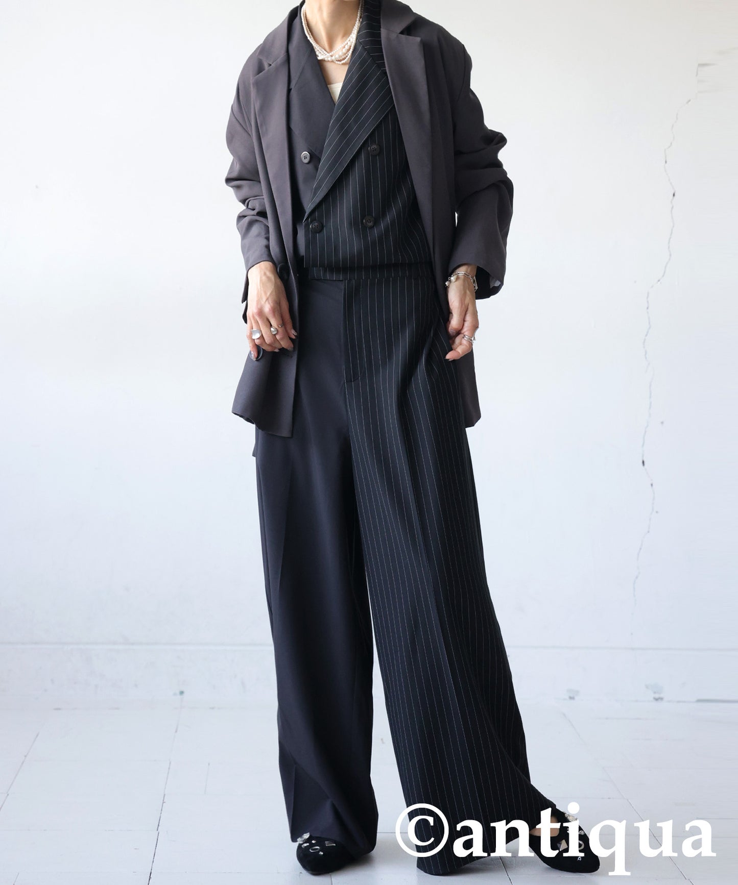 Bicolor Double Jumpsuit Ladies