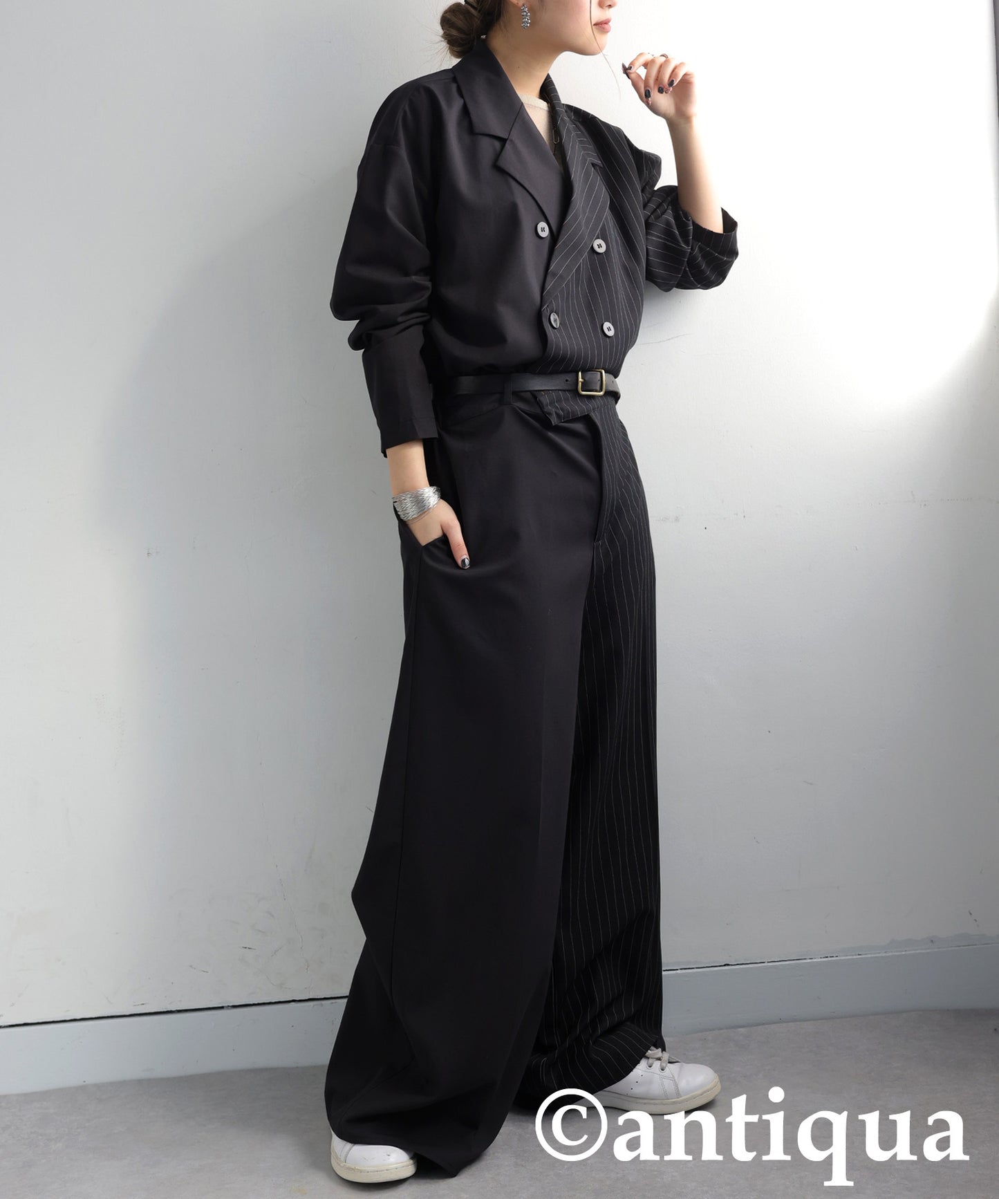 Bicolor Double Jumpsuit Ladies