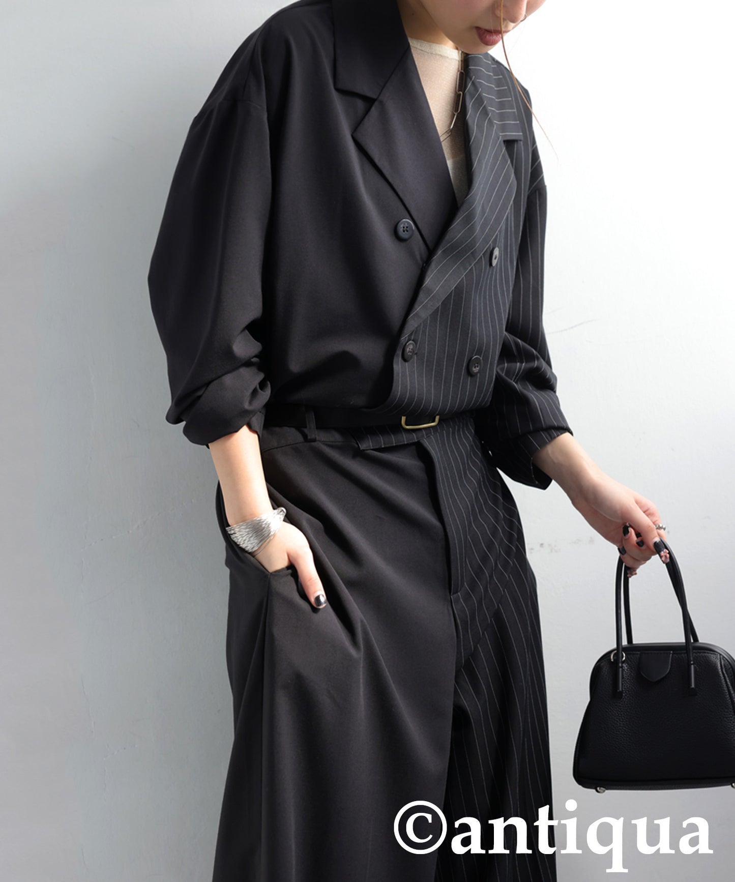 Bicolor Double Jumpsuit Ladies