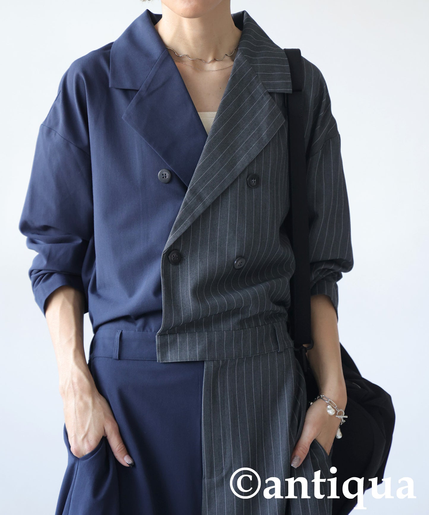 Bicolor Double Jumpsuit Ladies