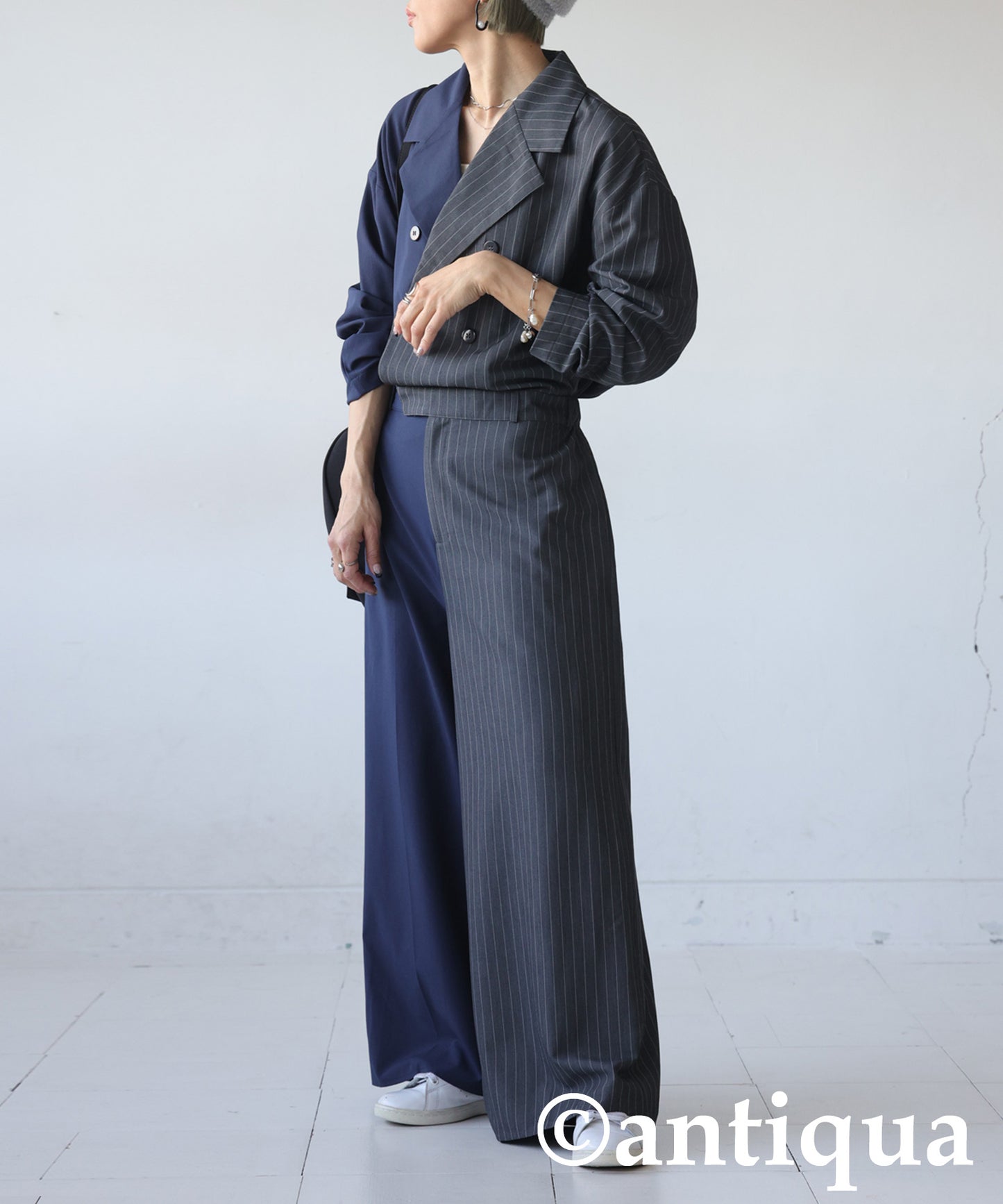 Bicolor Double Jumpsuit Ladies