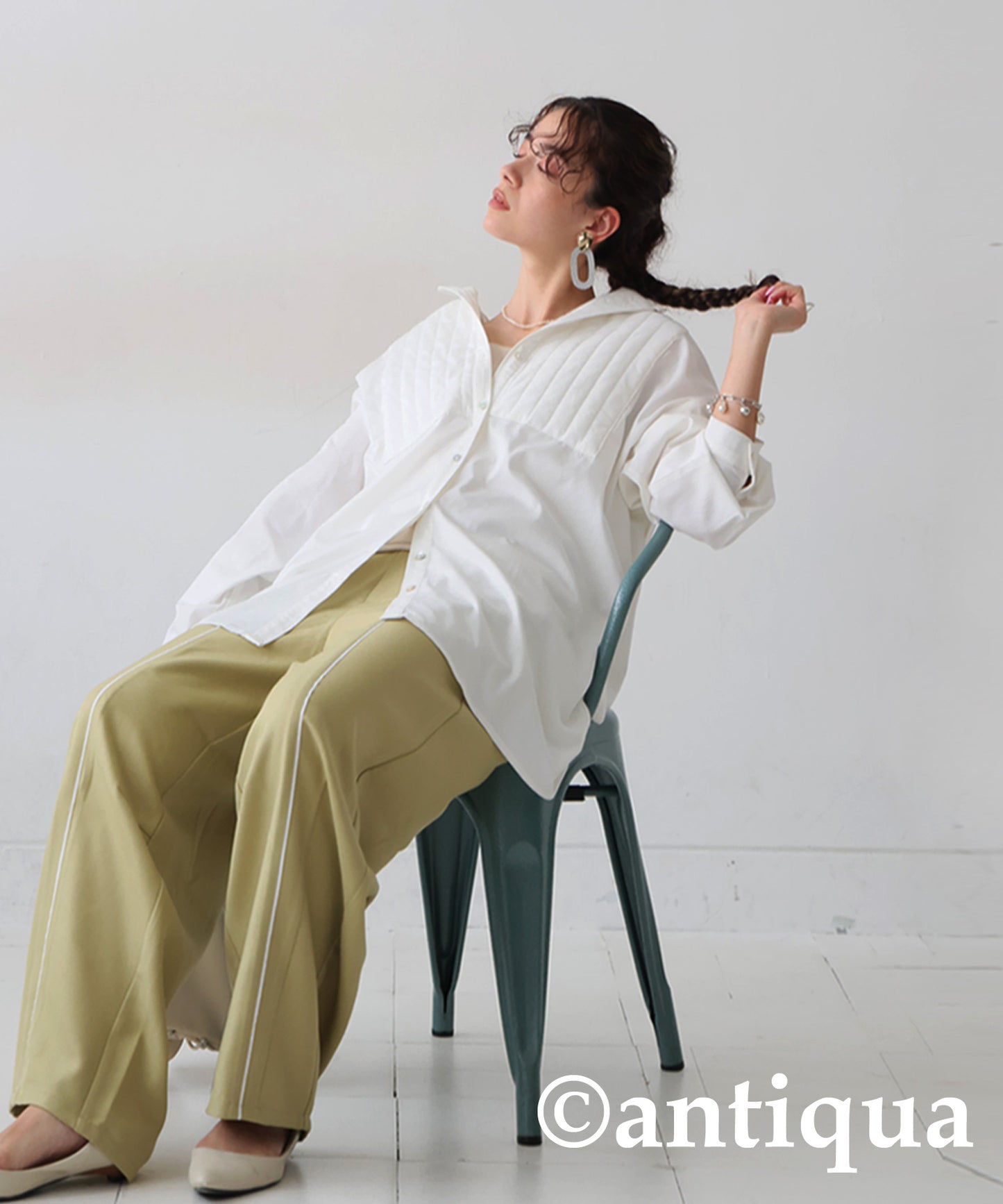 Bosom Guilted Shirt Ladies