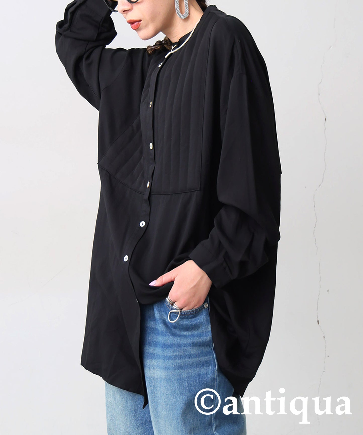 Bosom Guilted Shirt Ladies