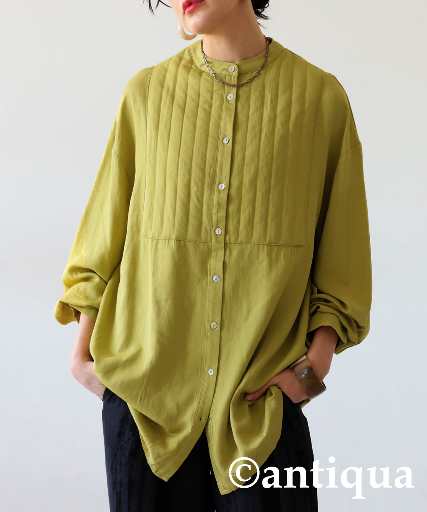 Bosom Guilted Shirt Ladies