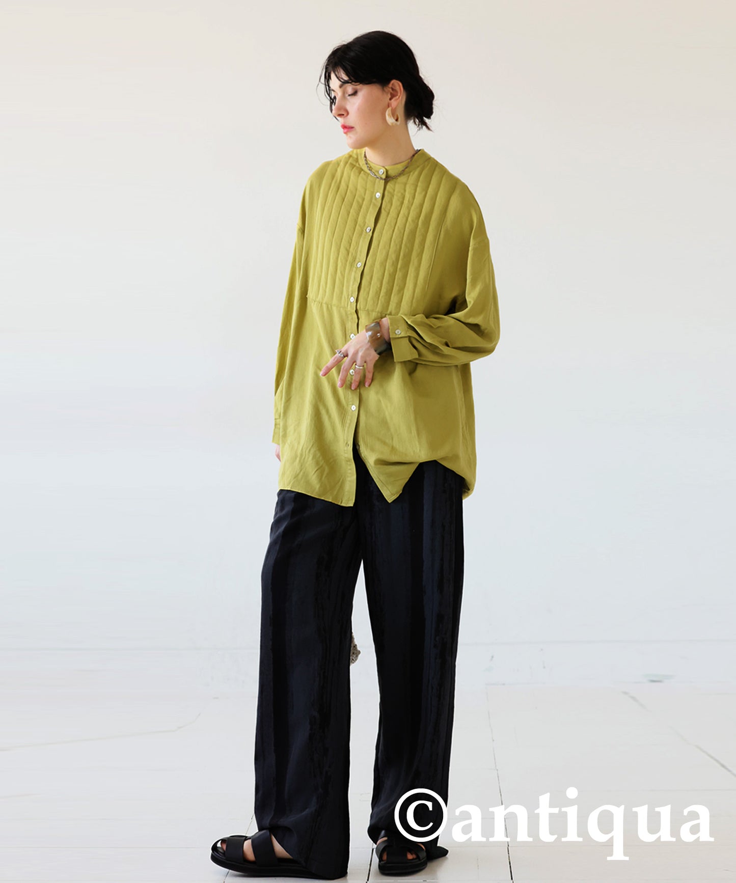 Bosom Guilted Shirt Ladies