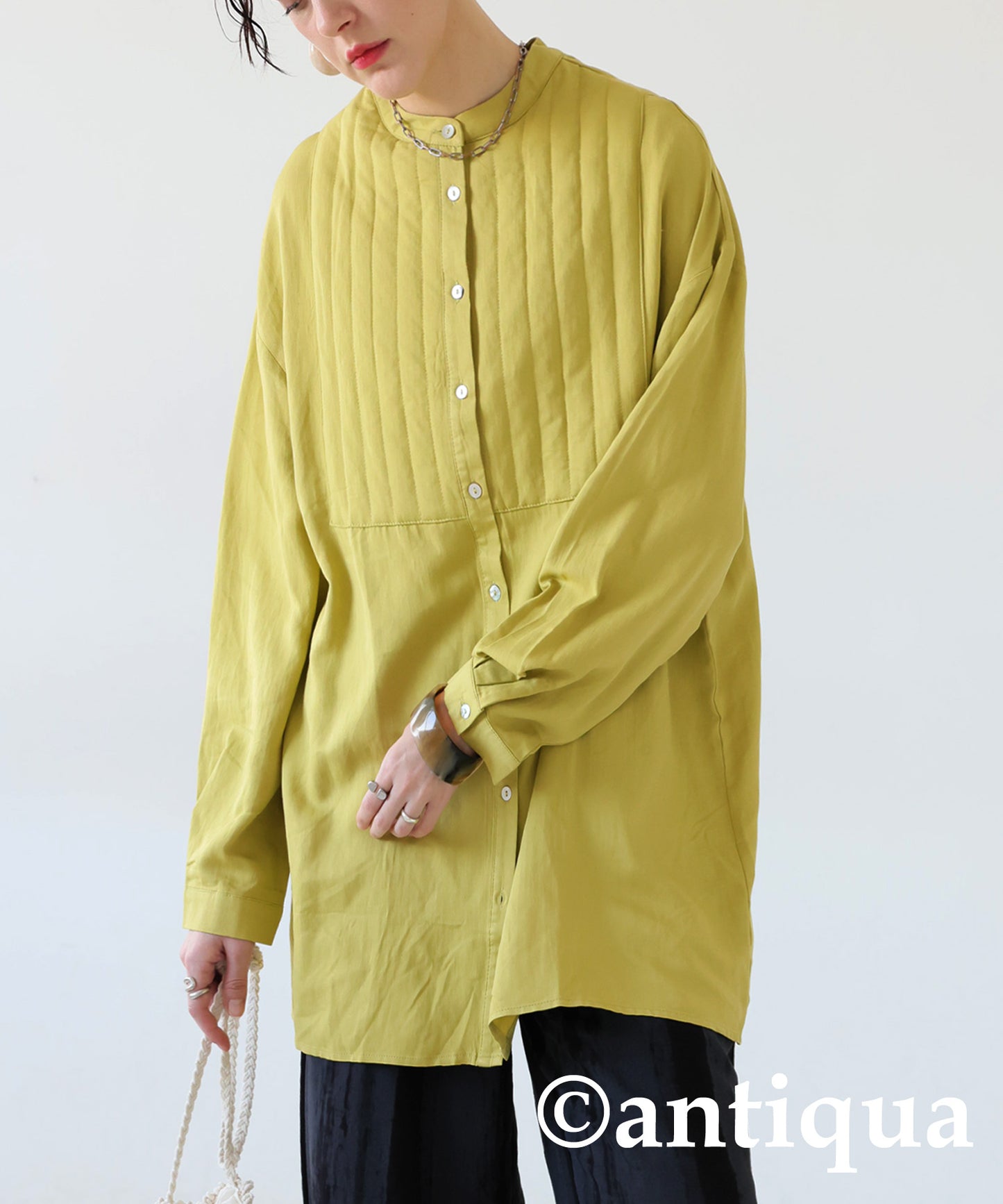 Bosom Guilted Shirt Ladies