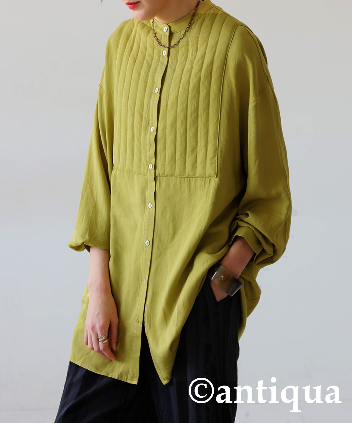 Bosom Guilted Shirt Ladies