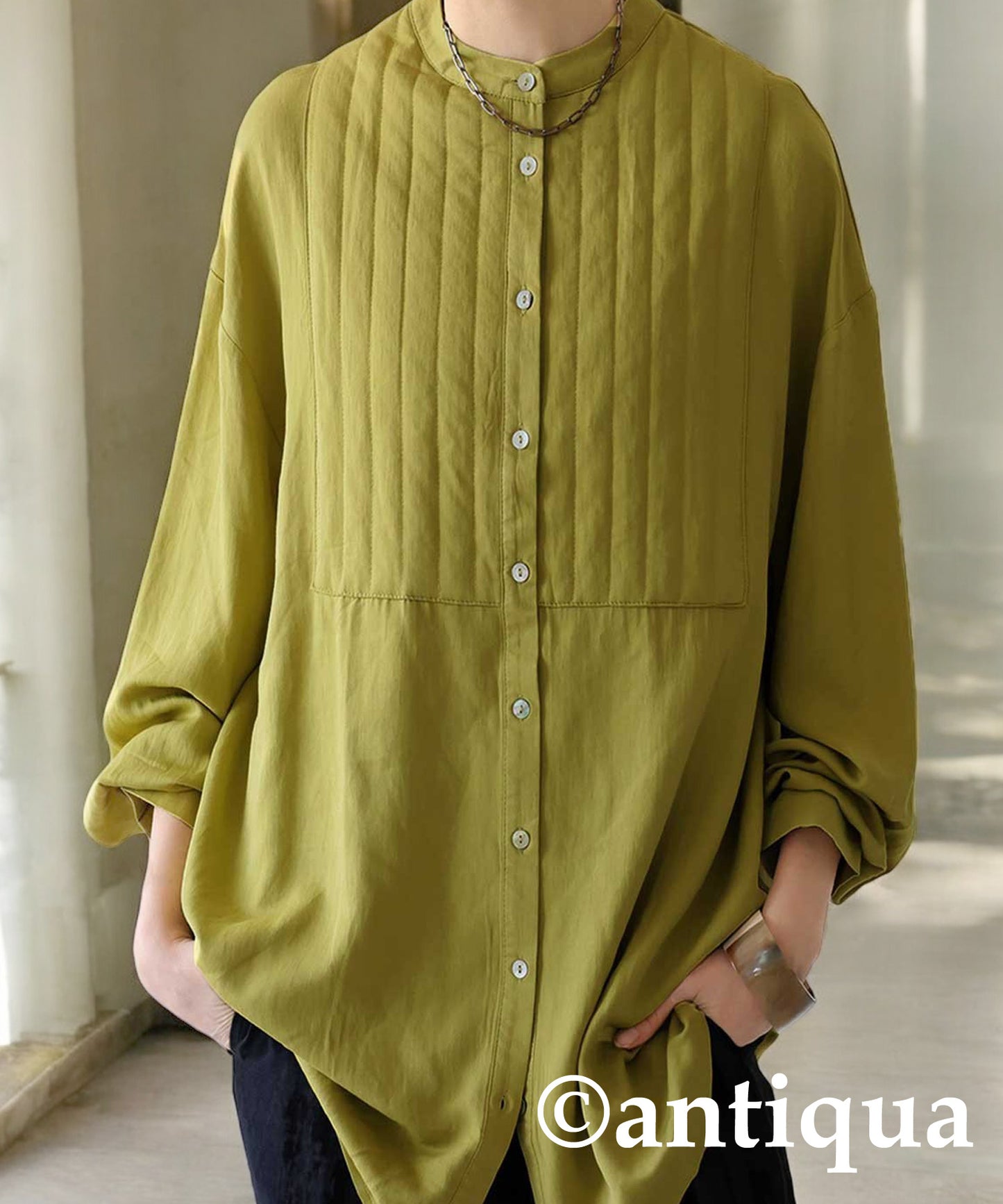 Bosom Guilted Shirt Ladies