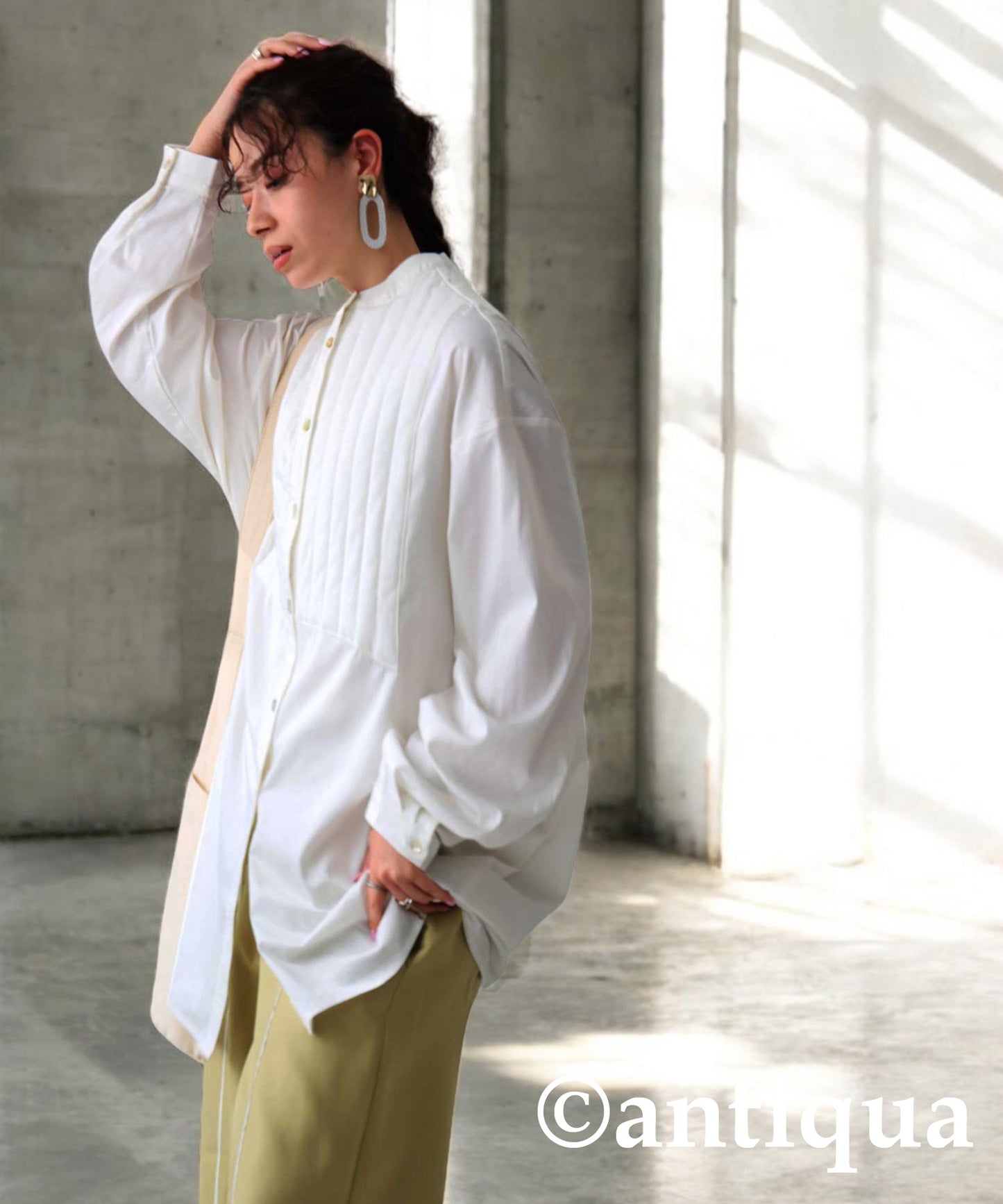 Bosom Guilted Shirt Ladies