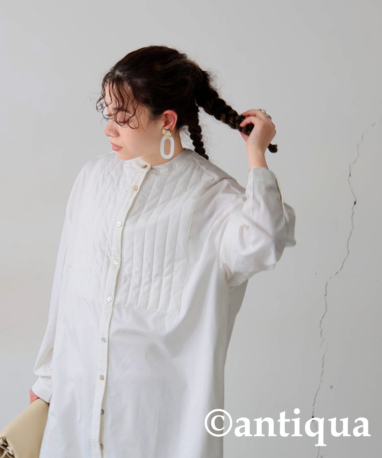 Bosom Guilted Shirt Ladies