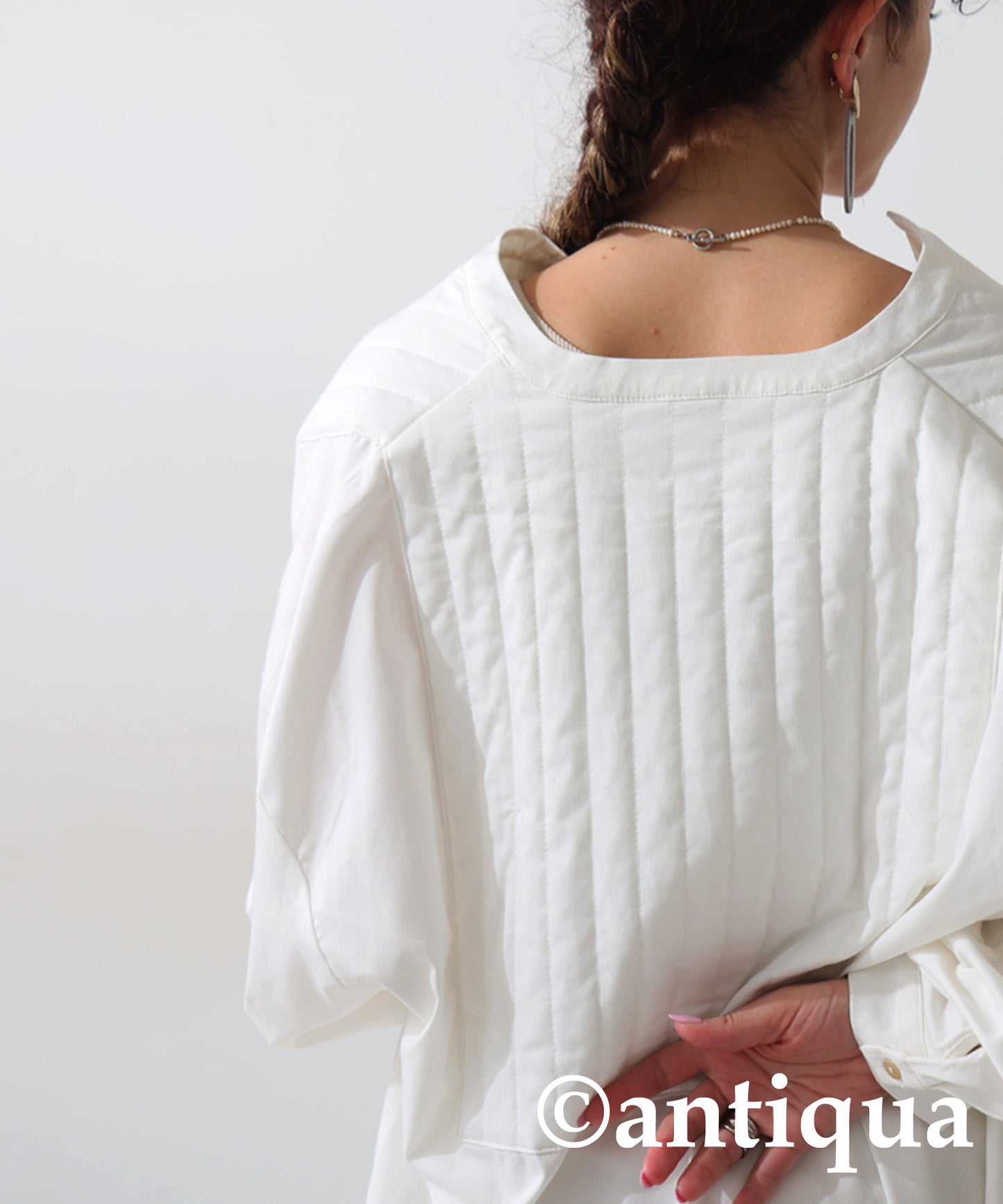 Bosom Guilted Shirt Ladies