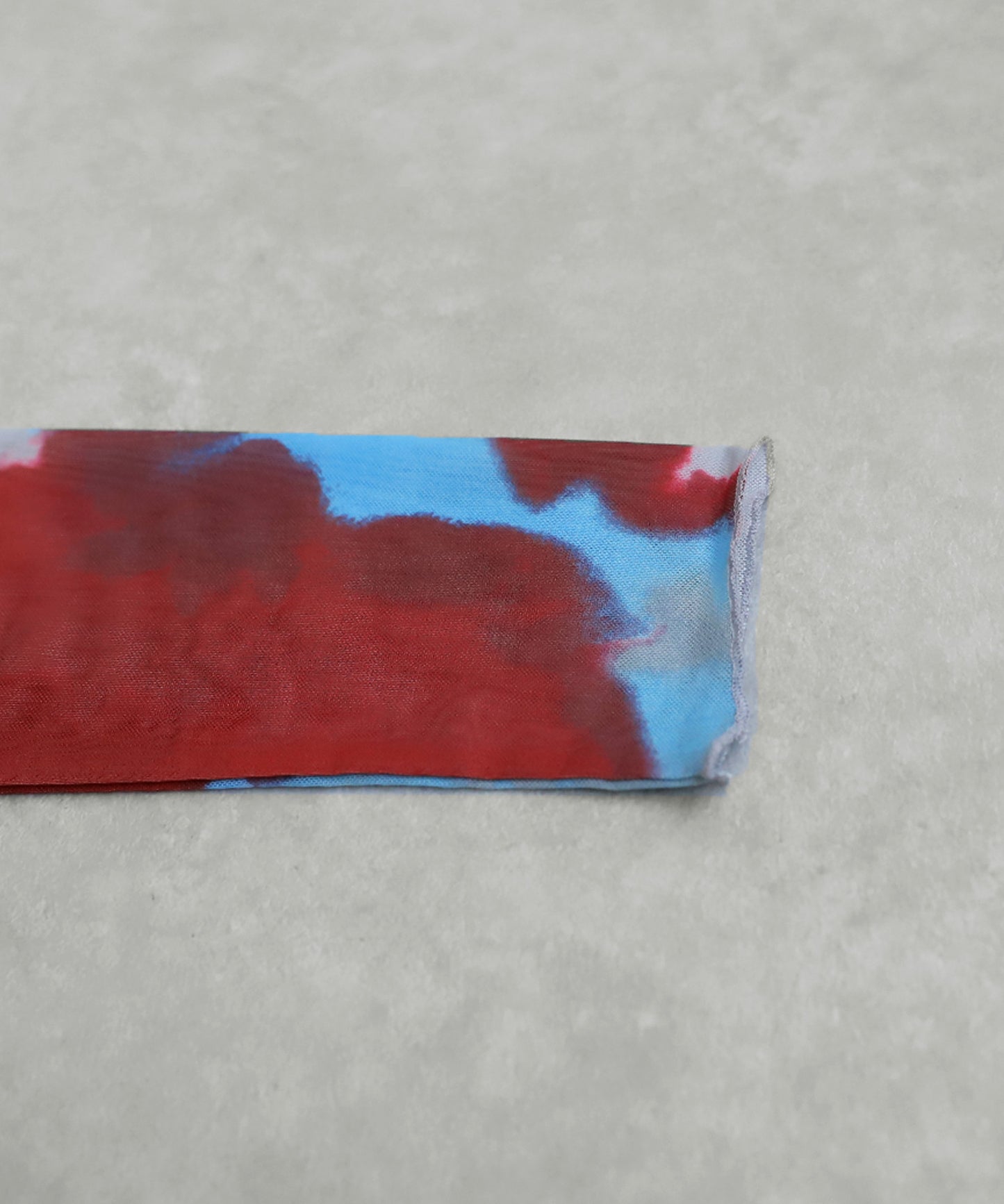 Watercolor Print Sheer Tops Ladies