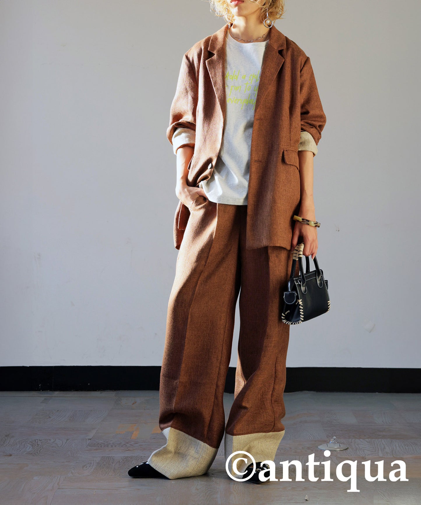 Tweed-Like Jacket Ladies