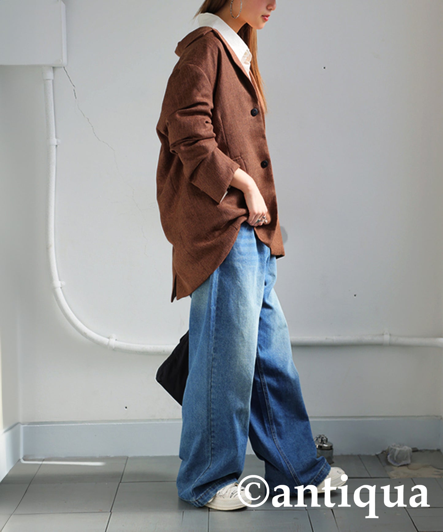 Tweed-Like Jacket Ladies
