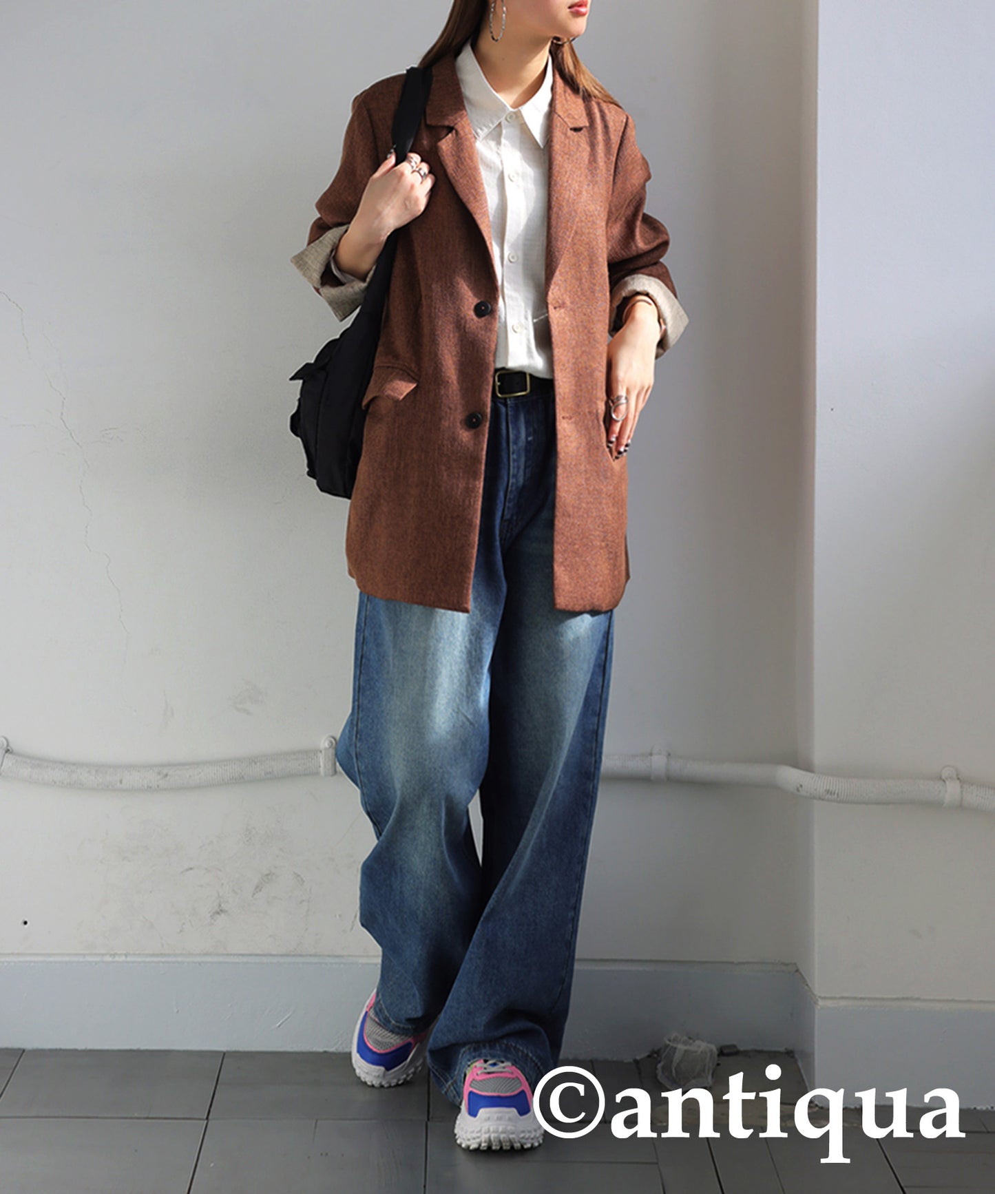 Tweed-Like Jacket Ladies