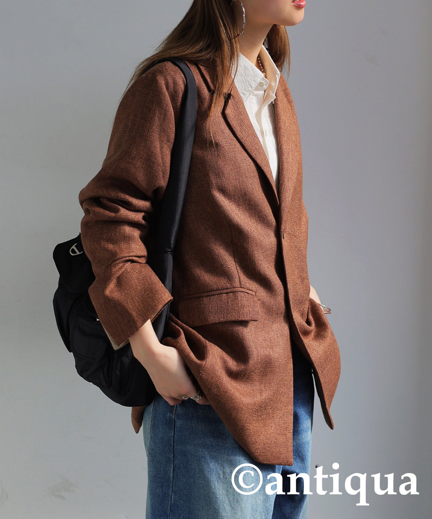 Tweed-Like Jacket Ladies