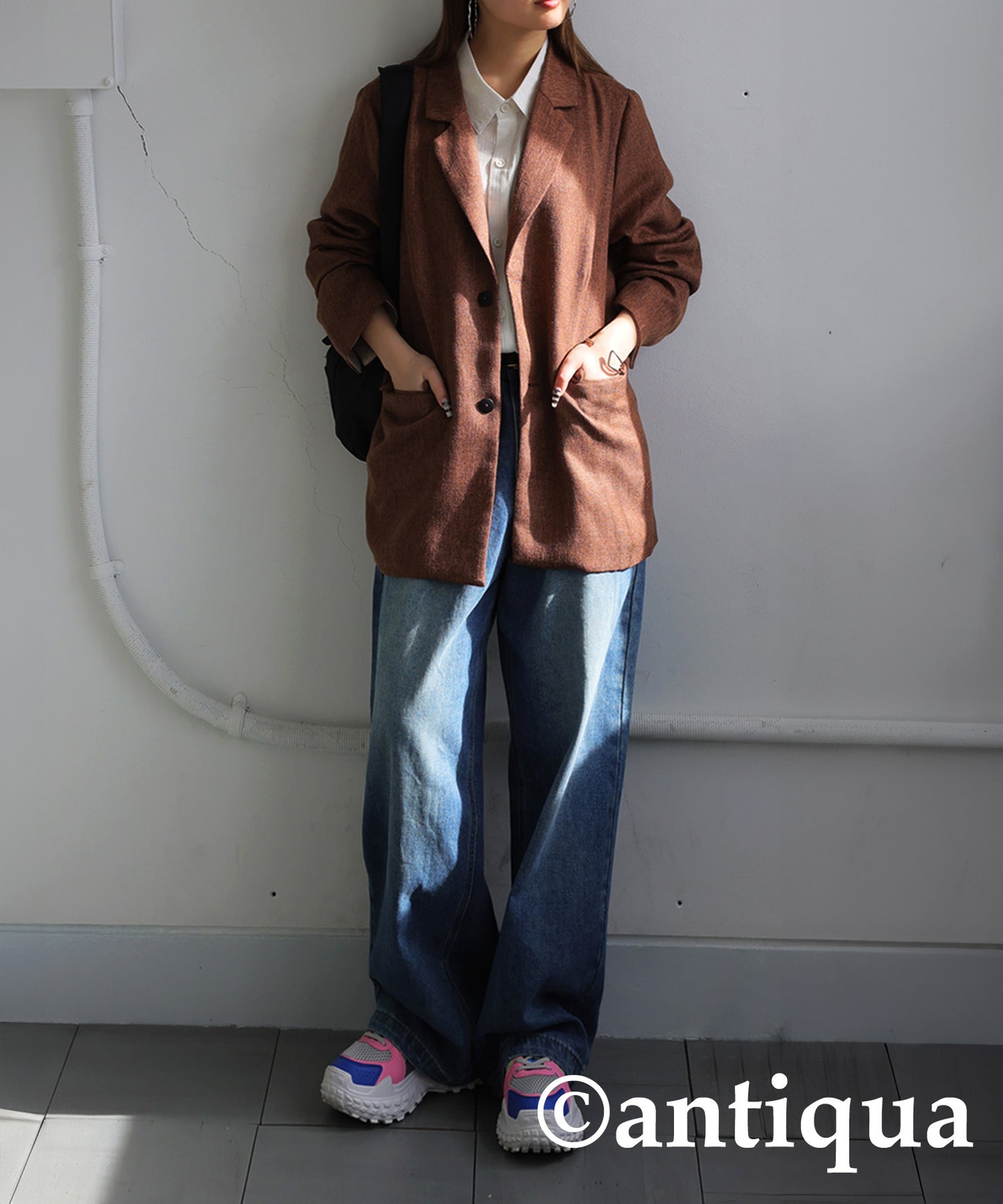 Tweed-Like Jacket Ladies