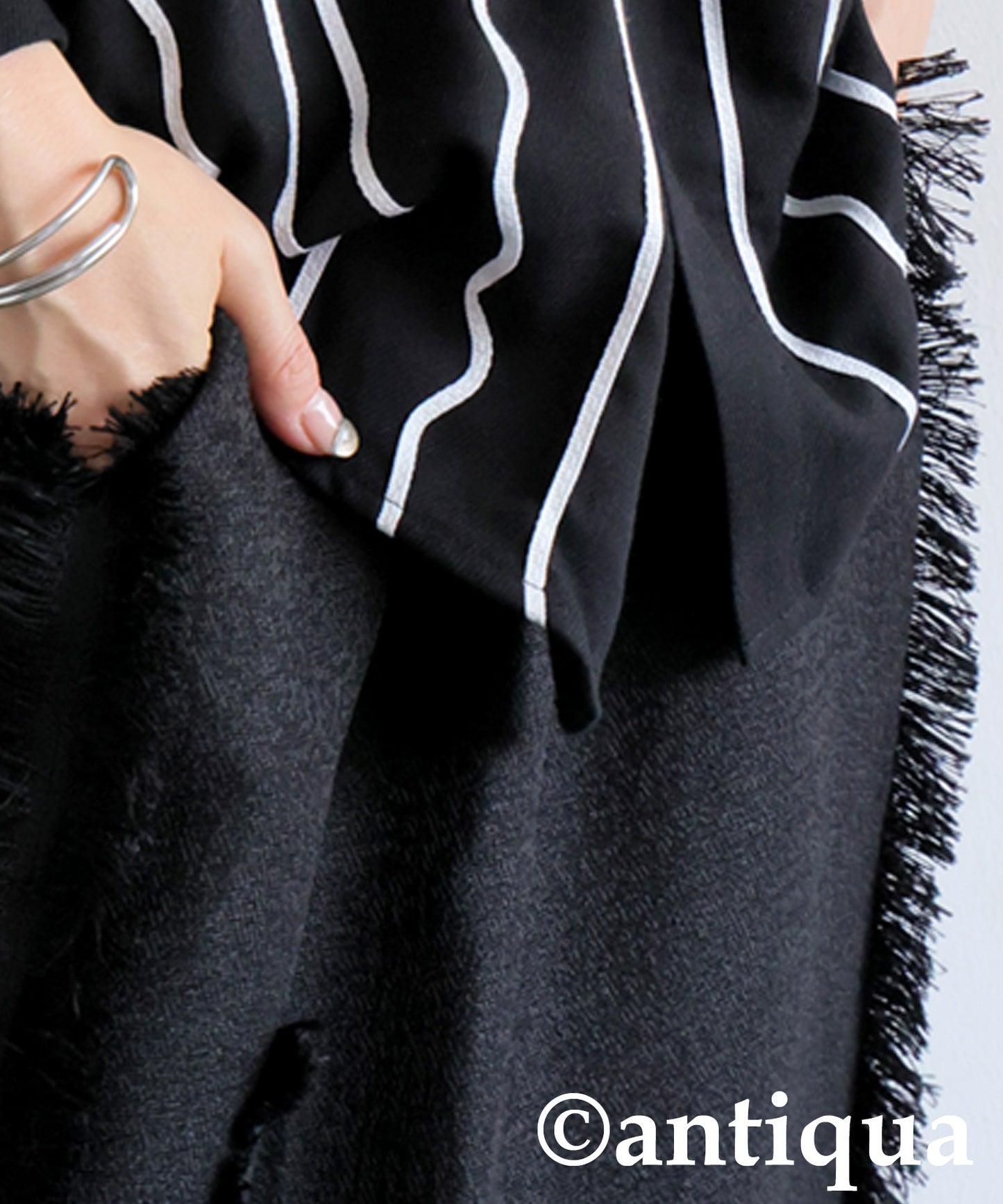 Fringe Long Skirt Ladies