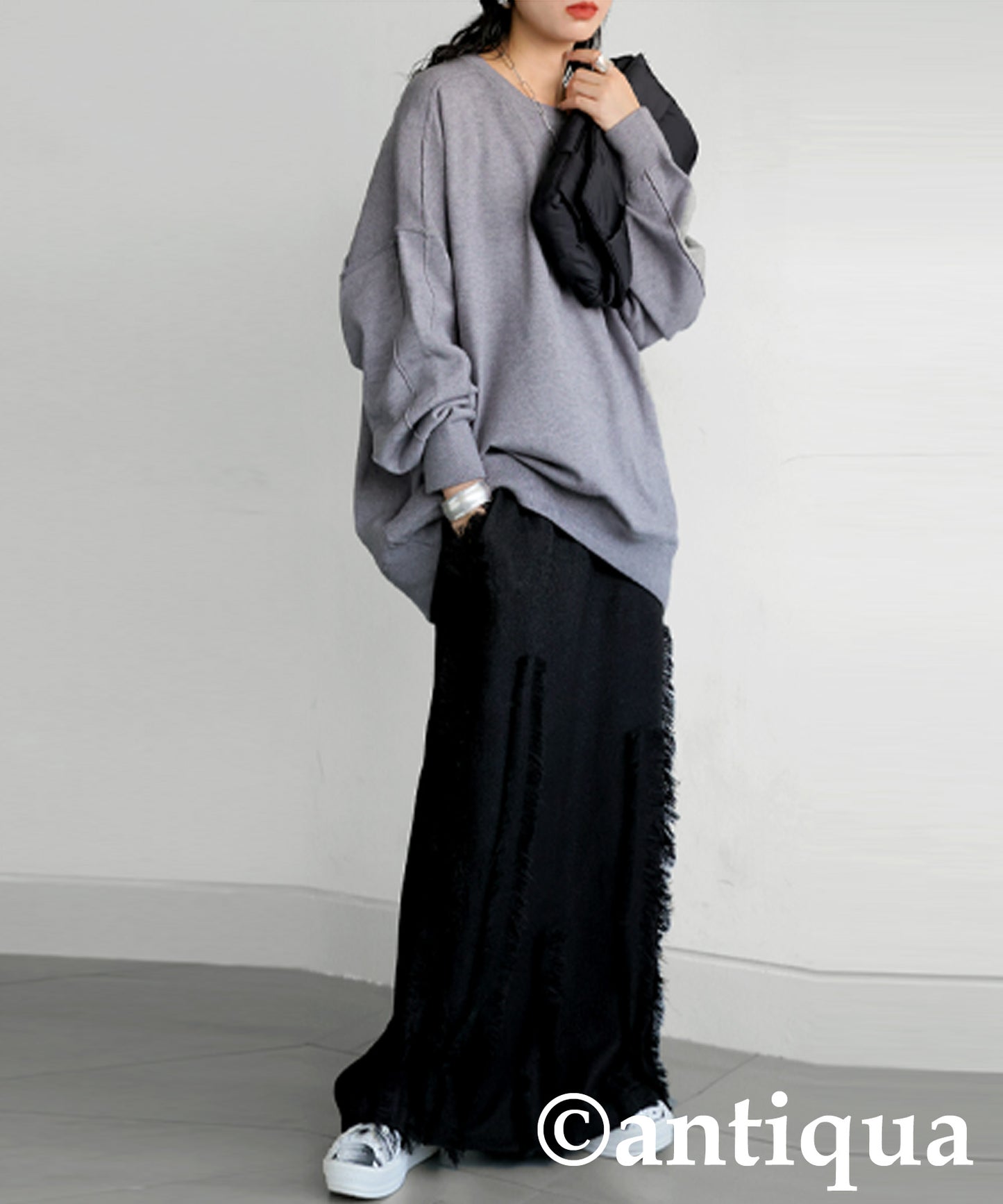 Fringe Long Skirt Ladies