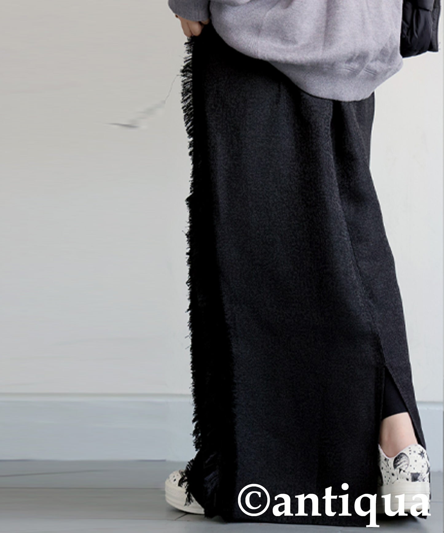 Fringe Long Skirt Ladies