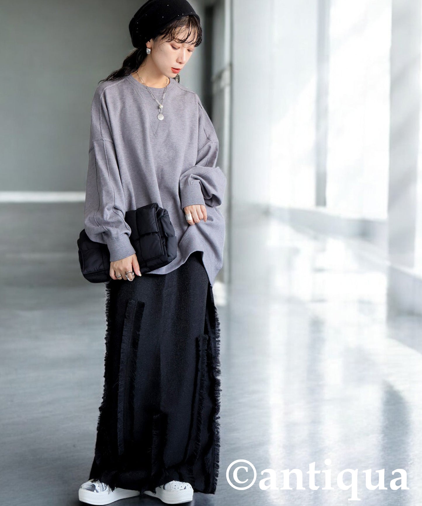 Fringe Long Skirt Ladies