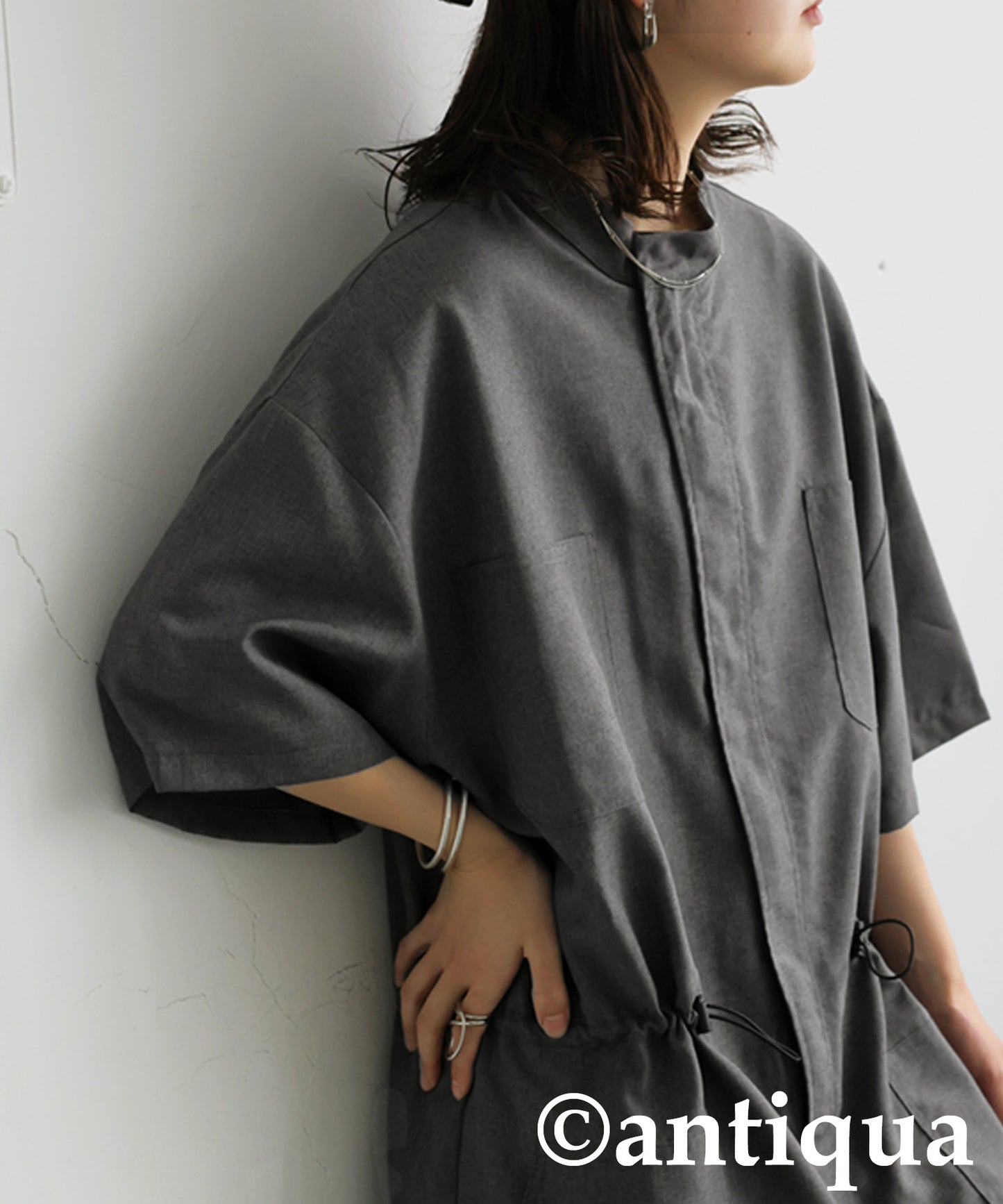 Ladies Drawstring Jumpsuit