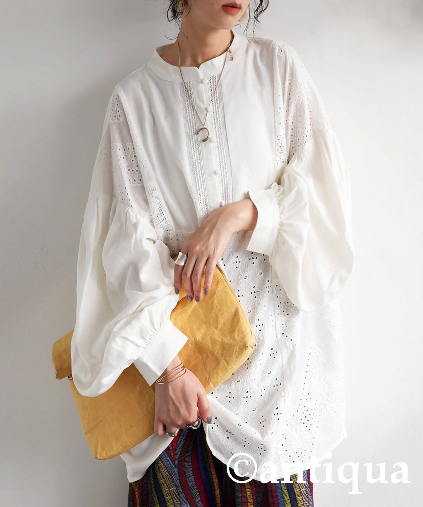 Ladies Lace Docking Shirt