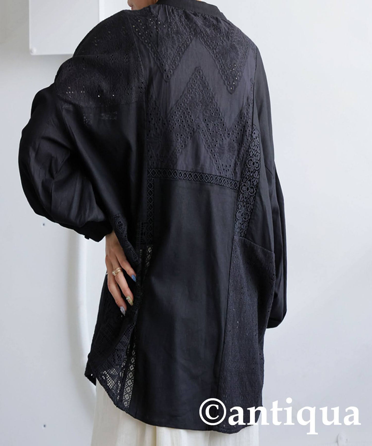 Ladies Lace Docking Shirt